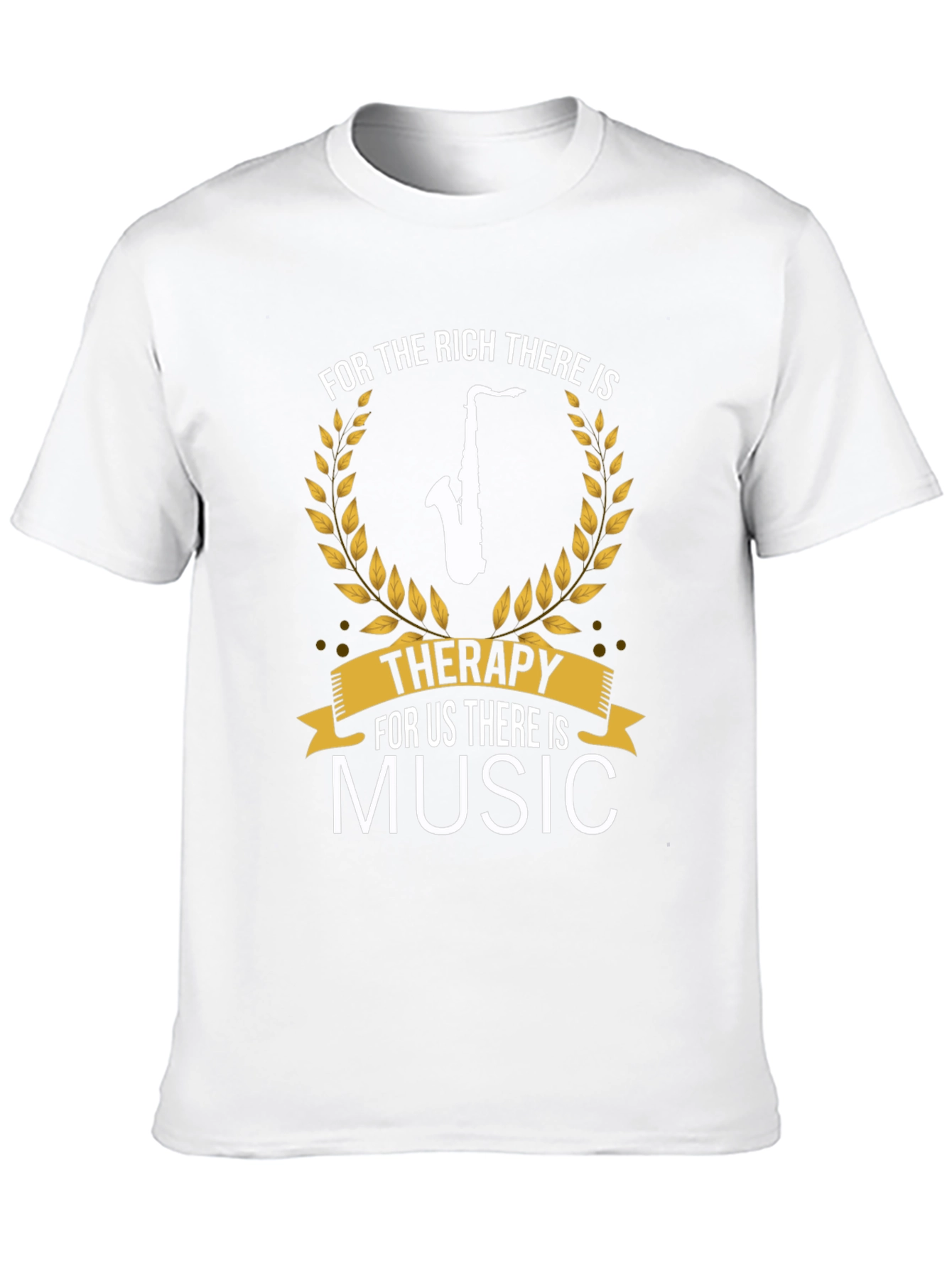 Music Therapy Saxophone T-Shirt
