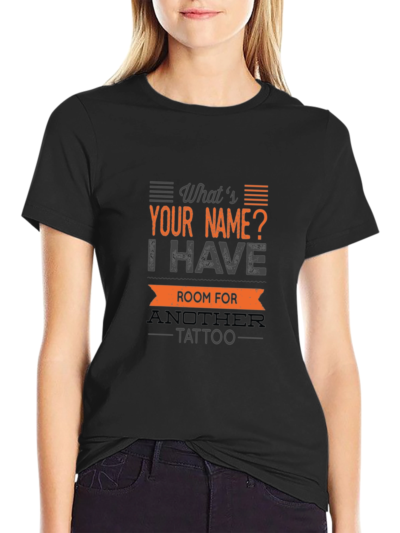 Tattoo Humor T-Shirt: Whats Your Name?