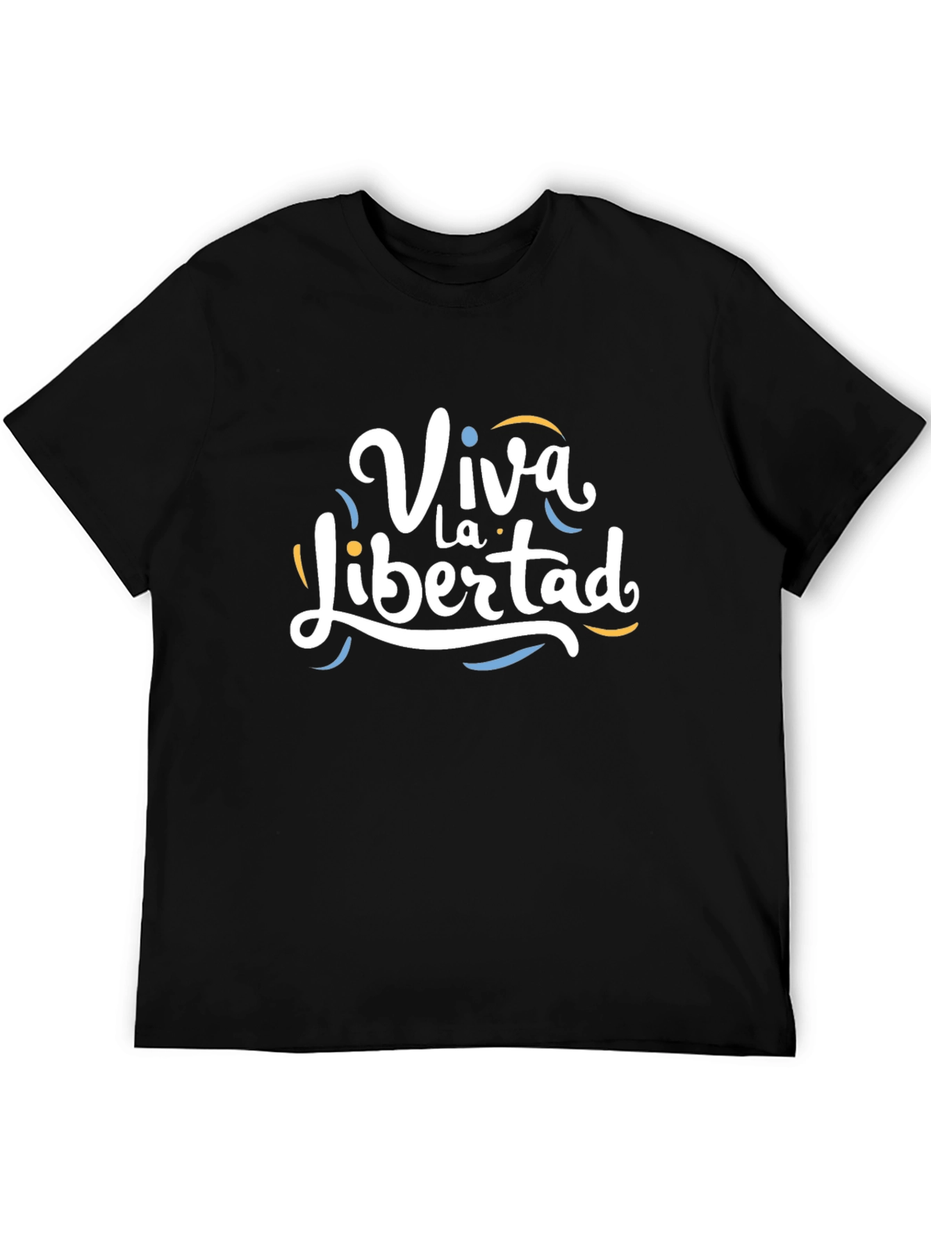 Viva La Libertad Graphic T-Shirt - Black