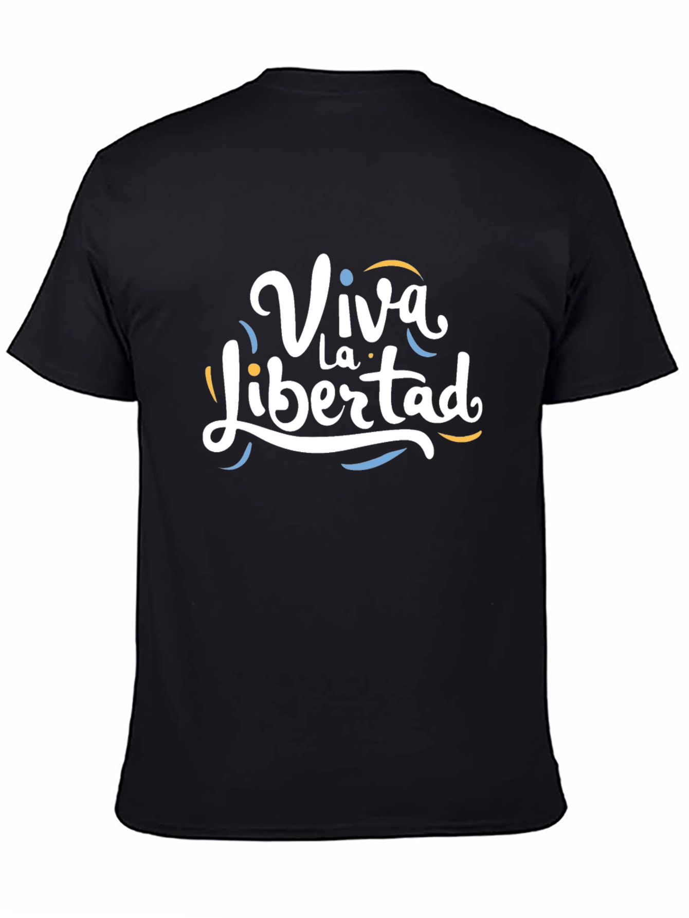 Viva La Libertad Graphic T-Shirt - Black
