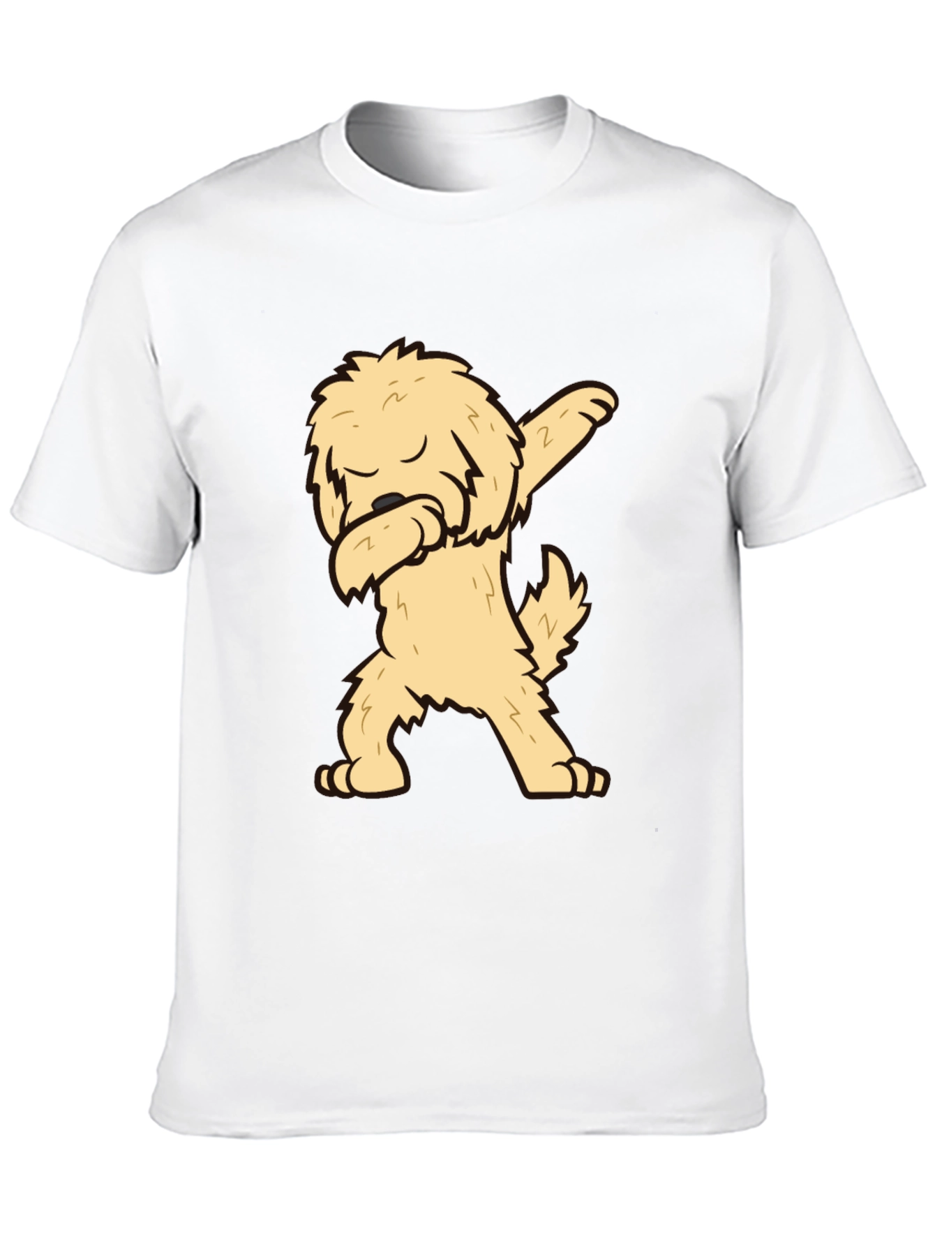 Dabbing Dog T-Shirt - Cool Graphic Tee