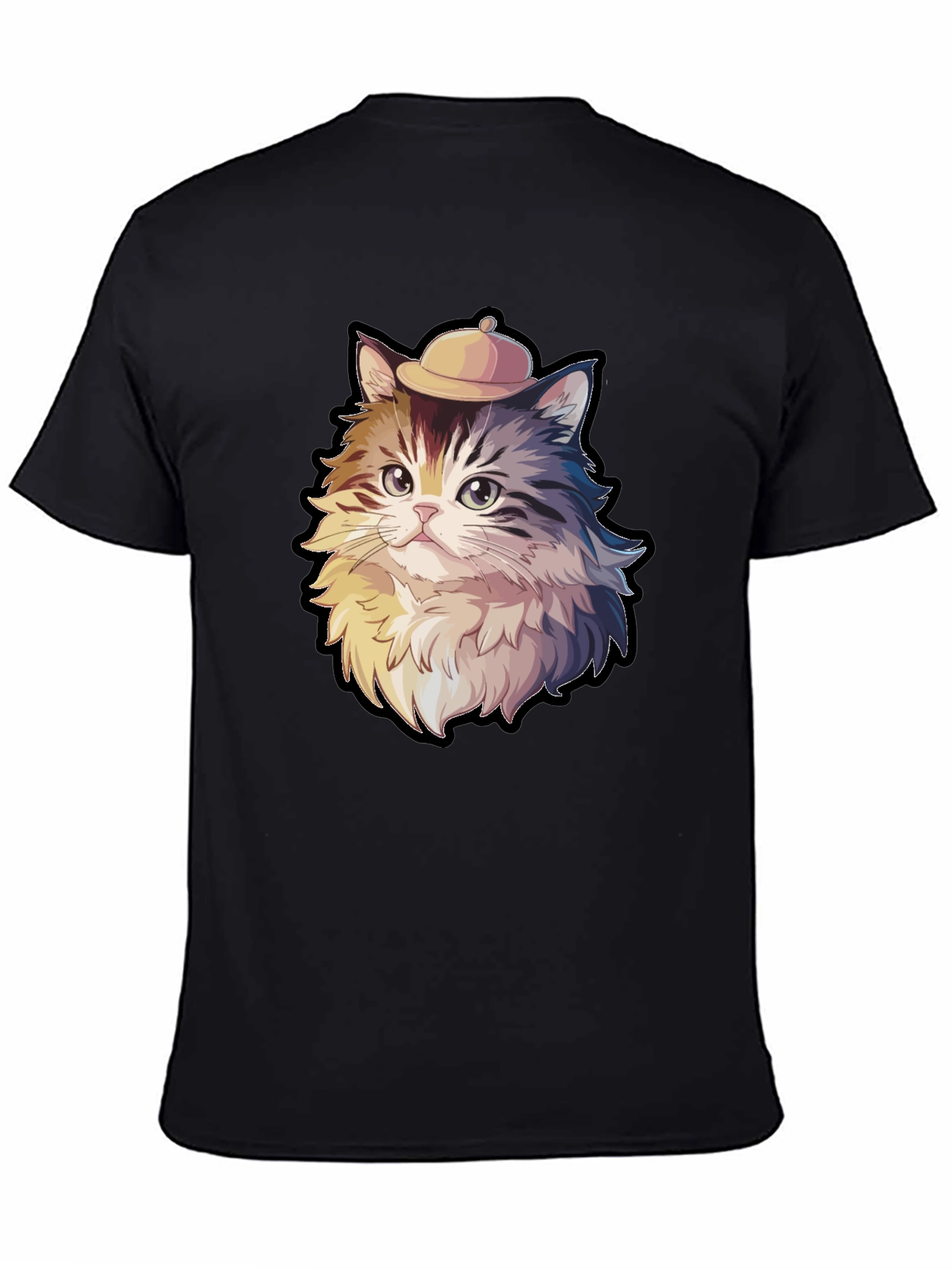 Cat in Hat Graphic Tee