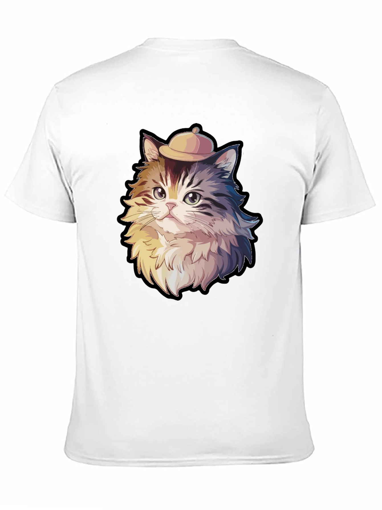 Cat in Hat Graphic Tee