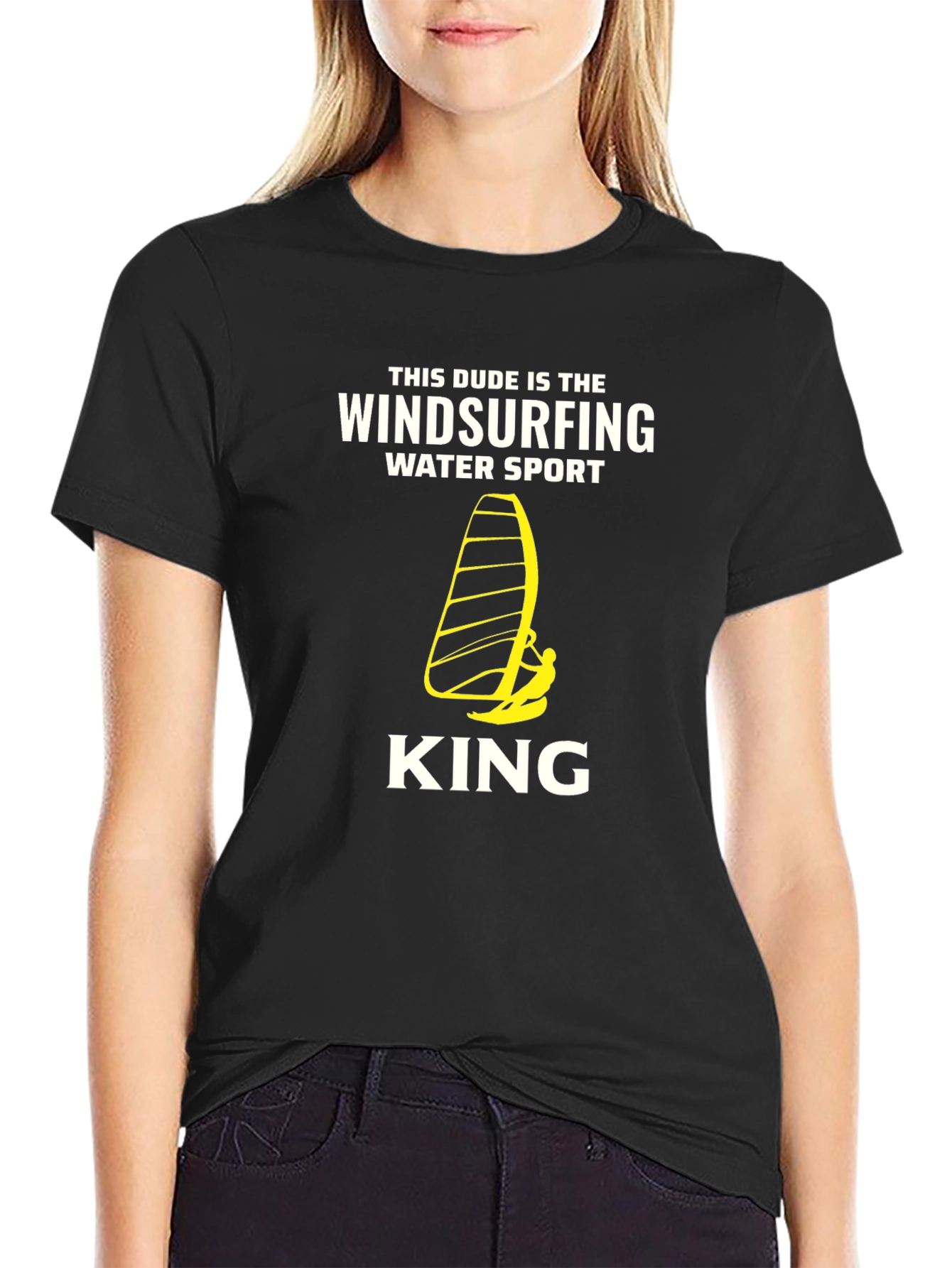 Windsurfing King Graphic Tee