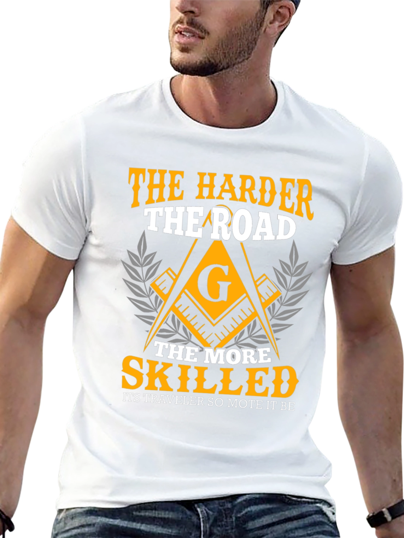 The Harder the Road Freemason T-Shirt