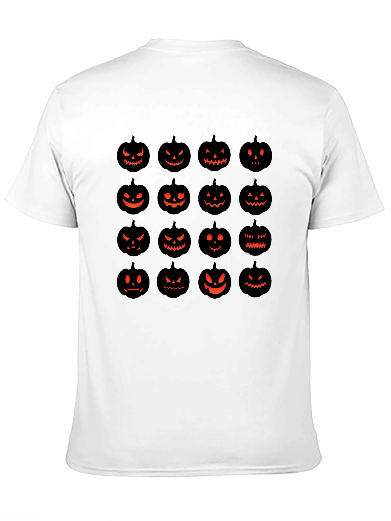 Halloween Pumpkin Face T-Shirt