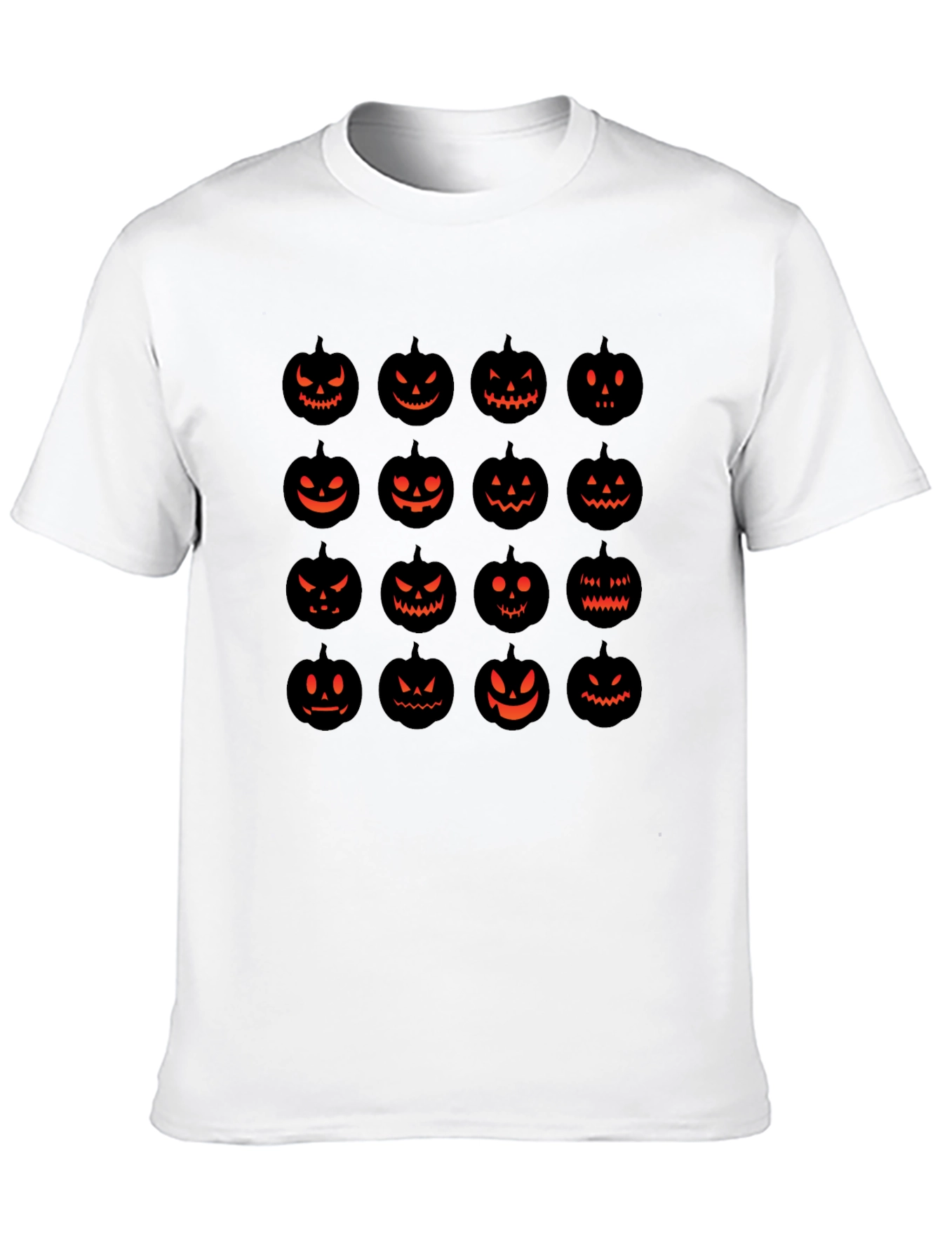 Halloween Pumpkin Face T-Shirt