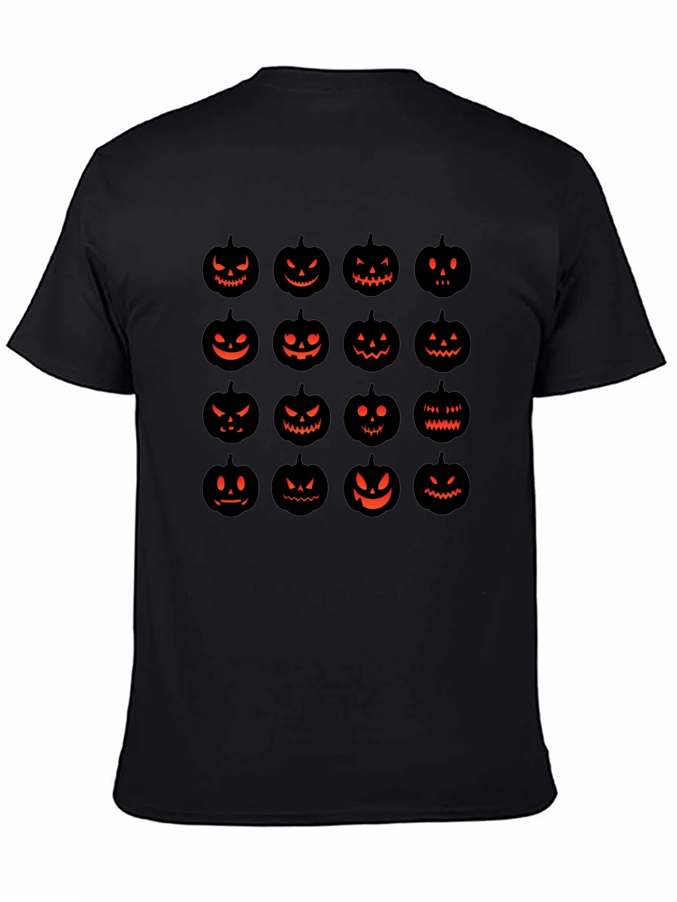 Halloween Pumpkin Face T-Shirt
