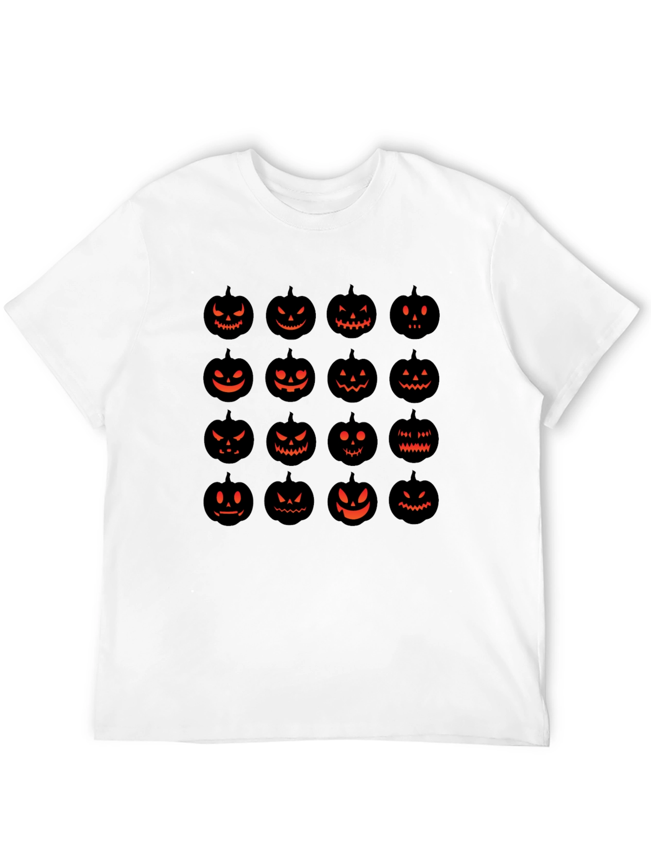 Halloween Pumpkin Face T-Shirt