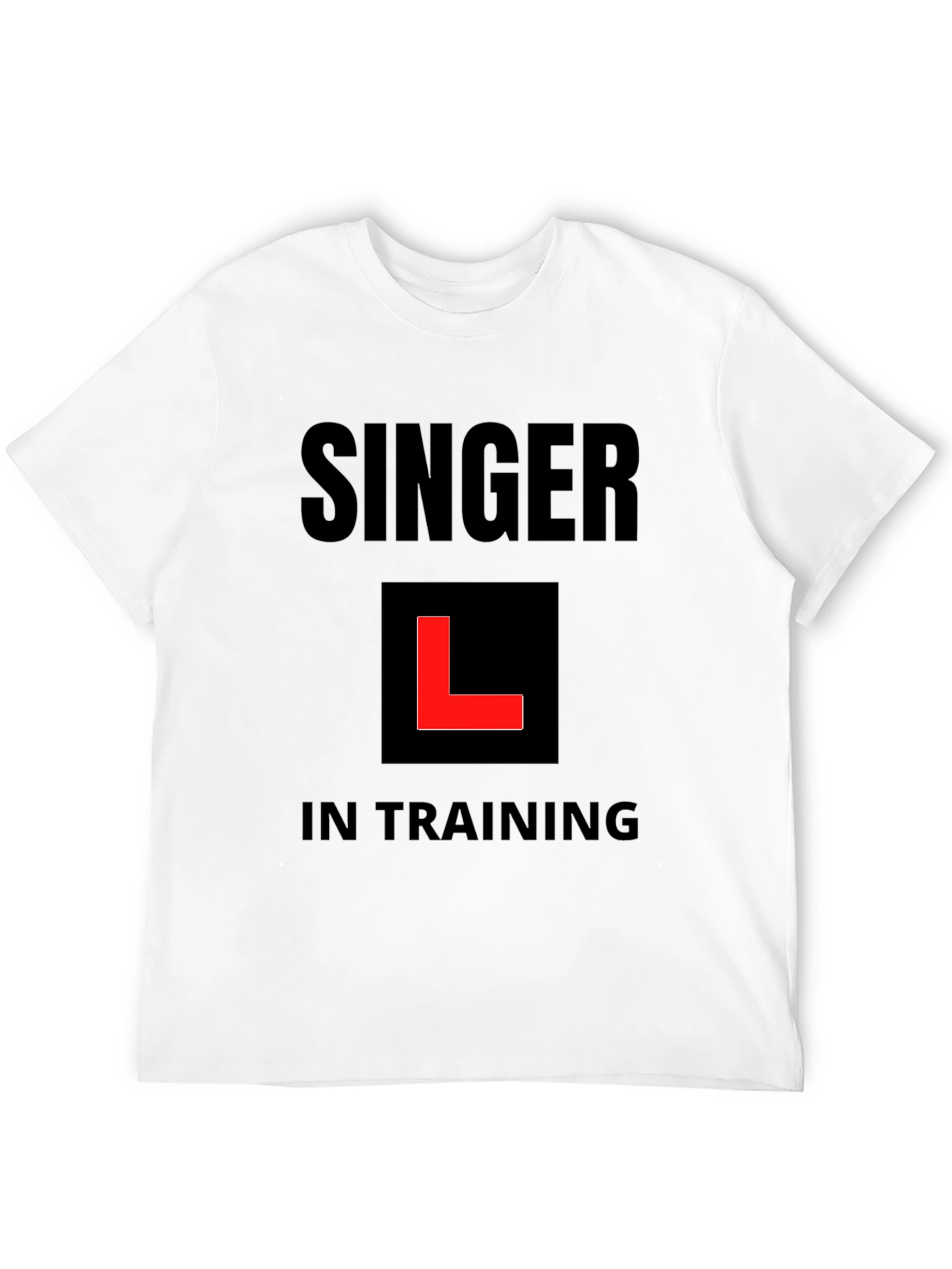 Singer in Training Black T-Shirt