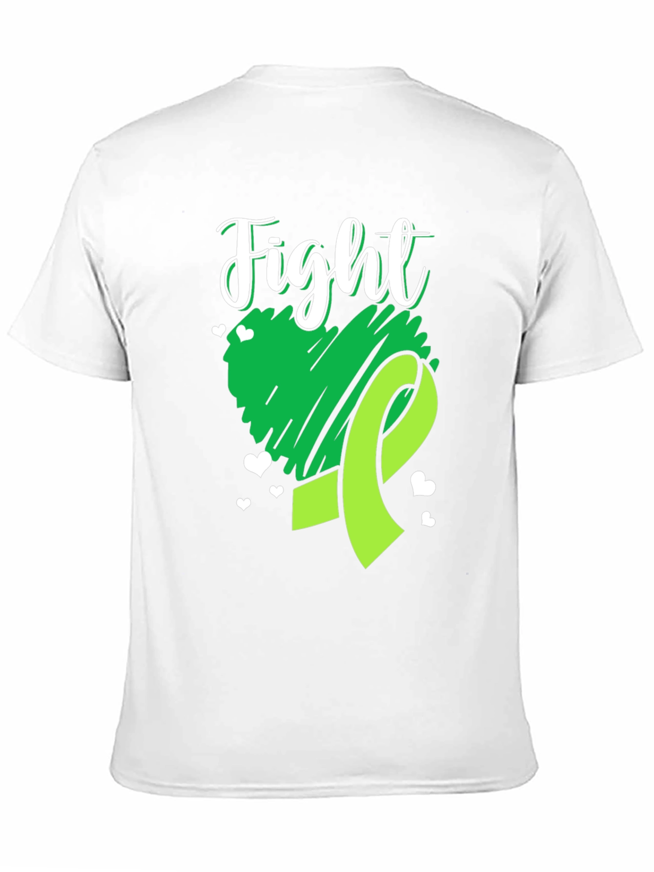 Fight Liver Cancer Awareness T-Shirt - Green Ribbon