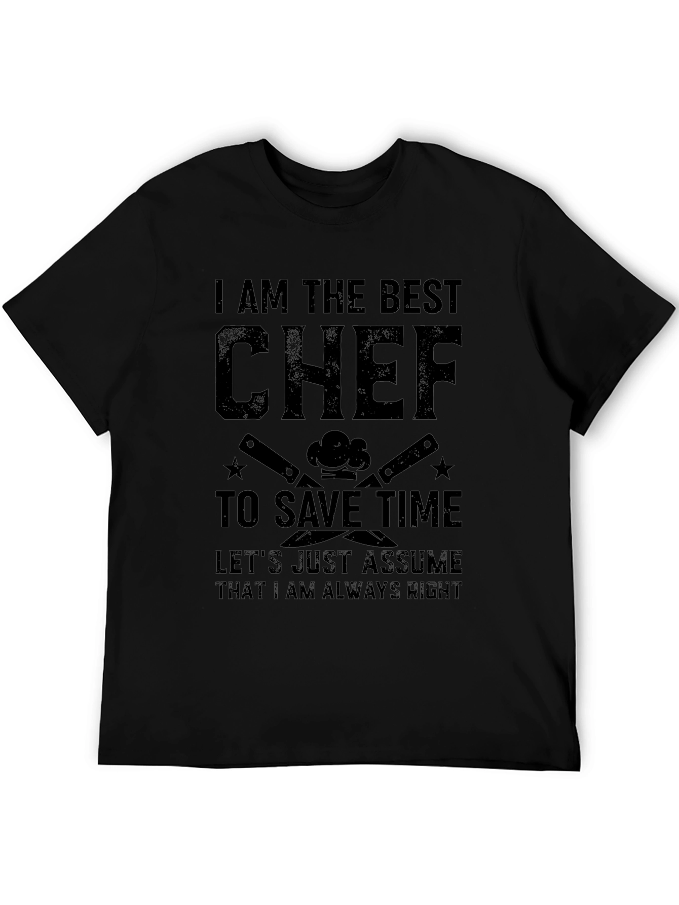 Best Chef T-Shirt: Funny Chef Quote Tee