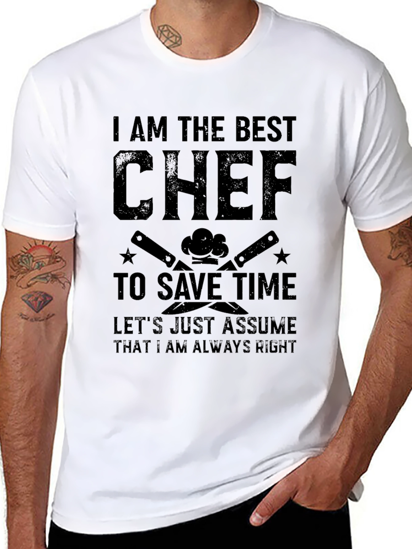 Best Chef T-Shirt: Funny Chef Quote Tee