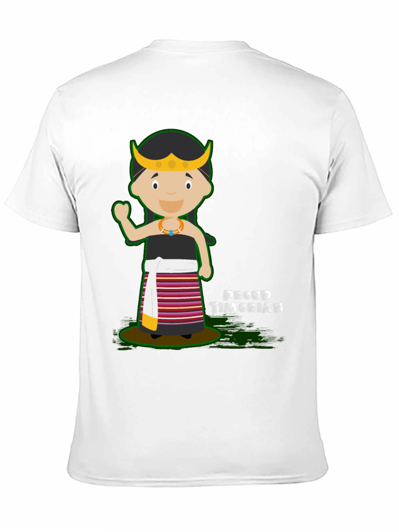 Proud Timorian Cartoon T-Shirt