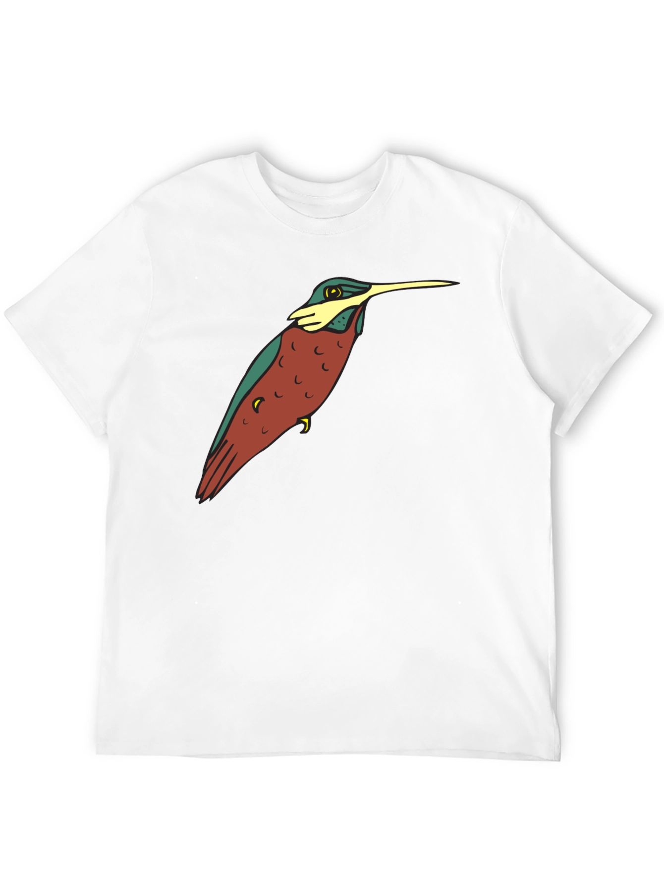 Hummingbird Graphic Tee - Stylish Comfort