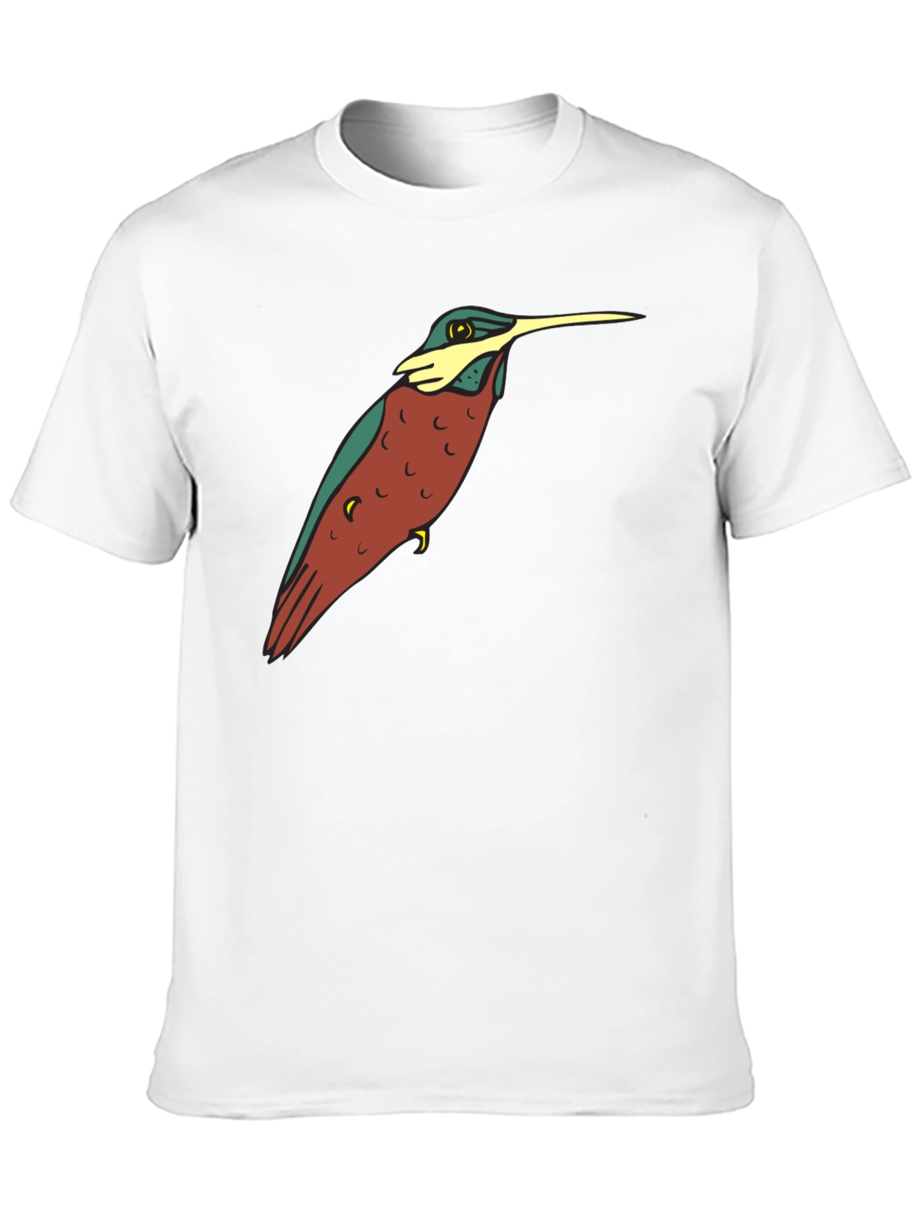 Hummingbird Graphic Tee - Stylish Comfort