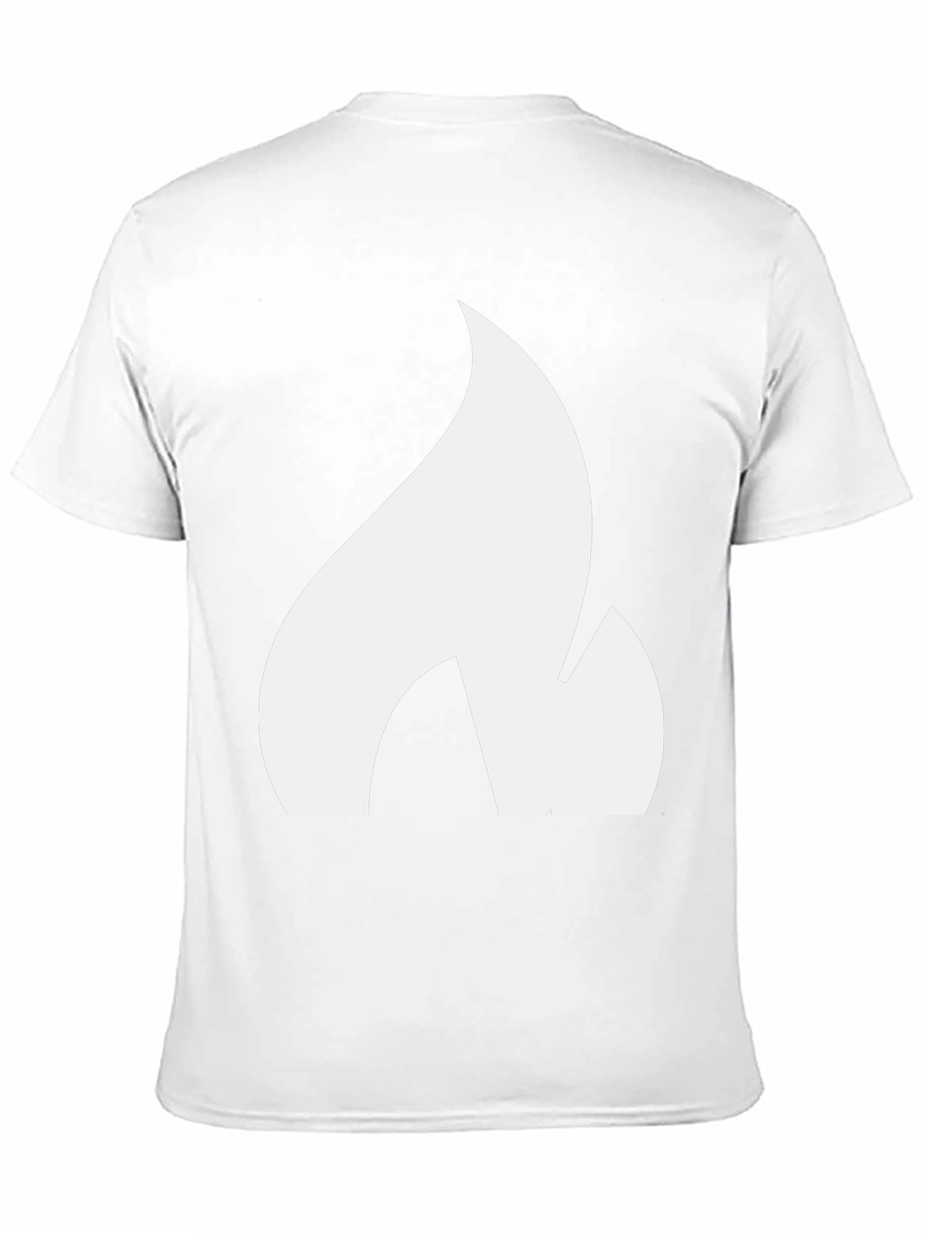 Flame Graphic Black T-Shirt