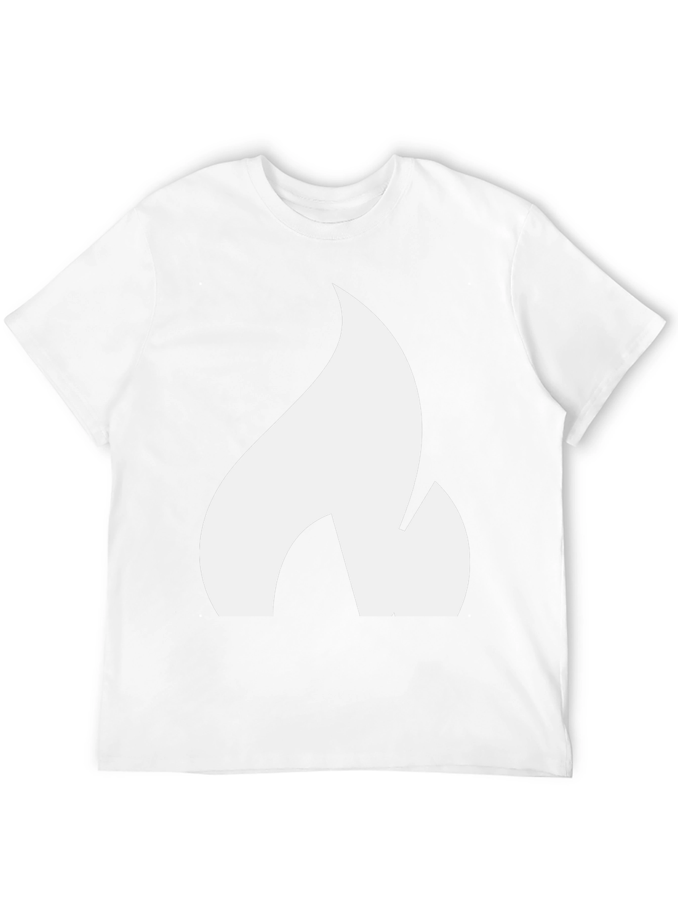 Flame Graphic Black T-Shirt
