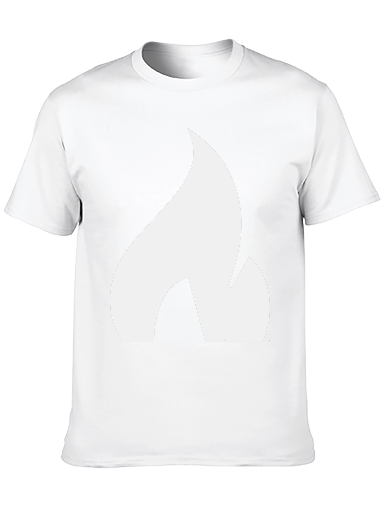 Flame Graphic Black T-Shirt
