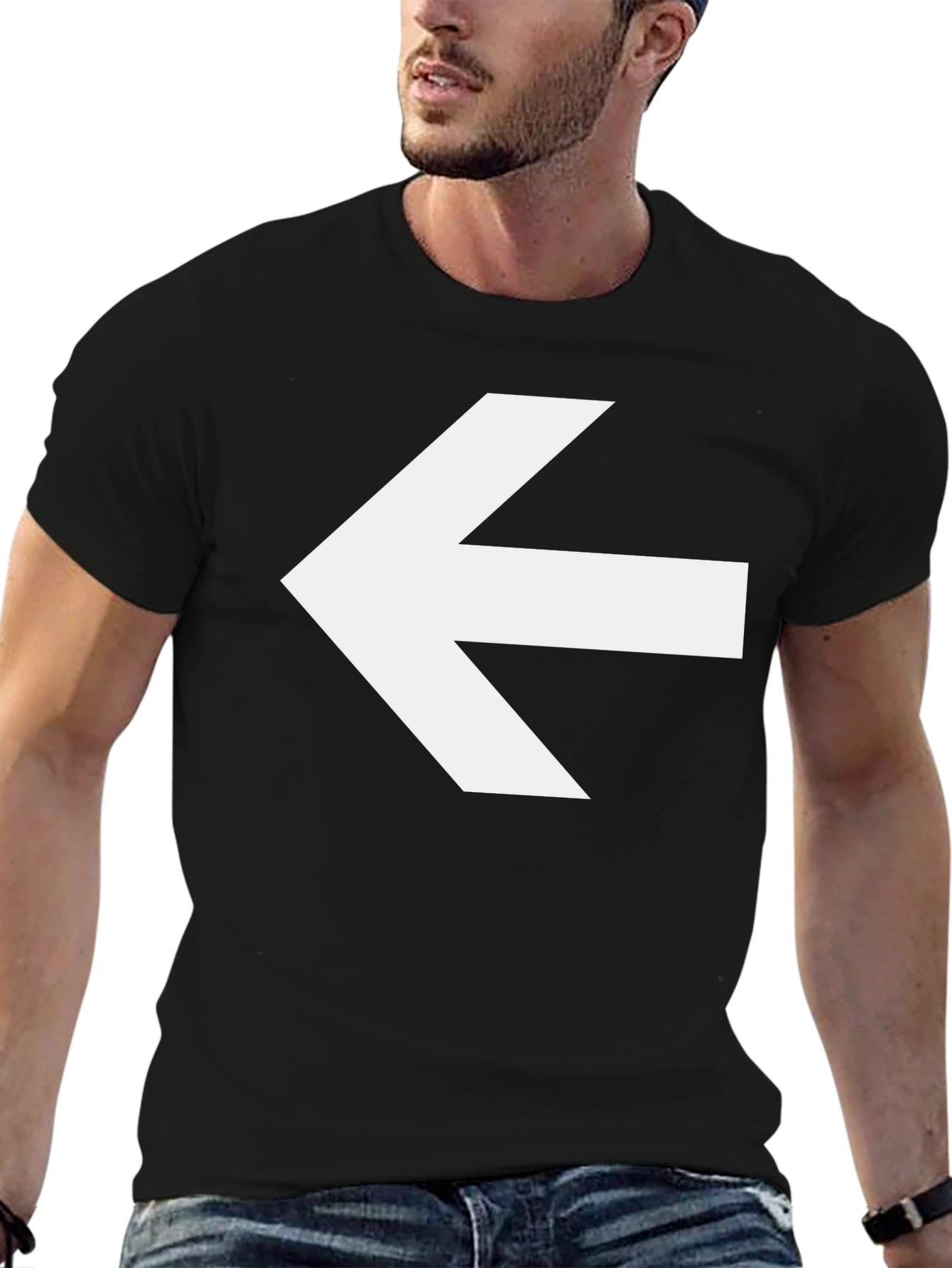 Arrow Graphic T-Shirt - Modern Casual Wear