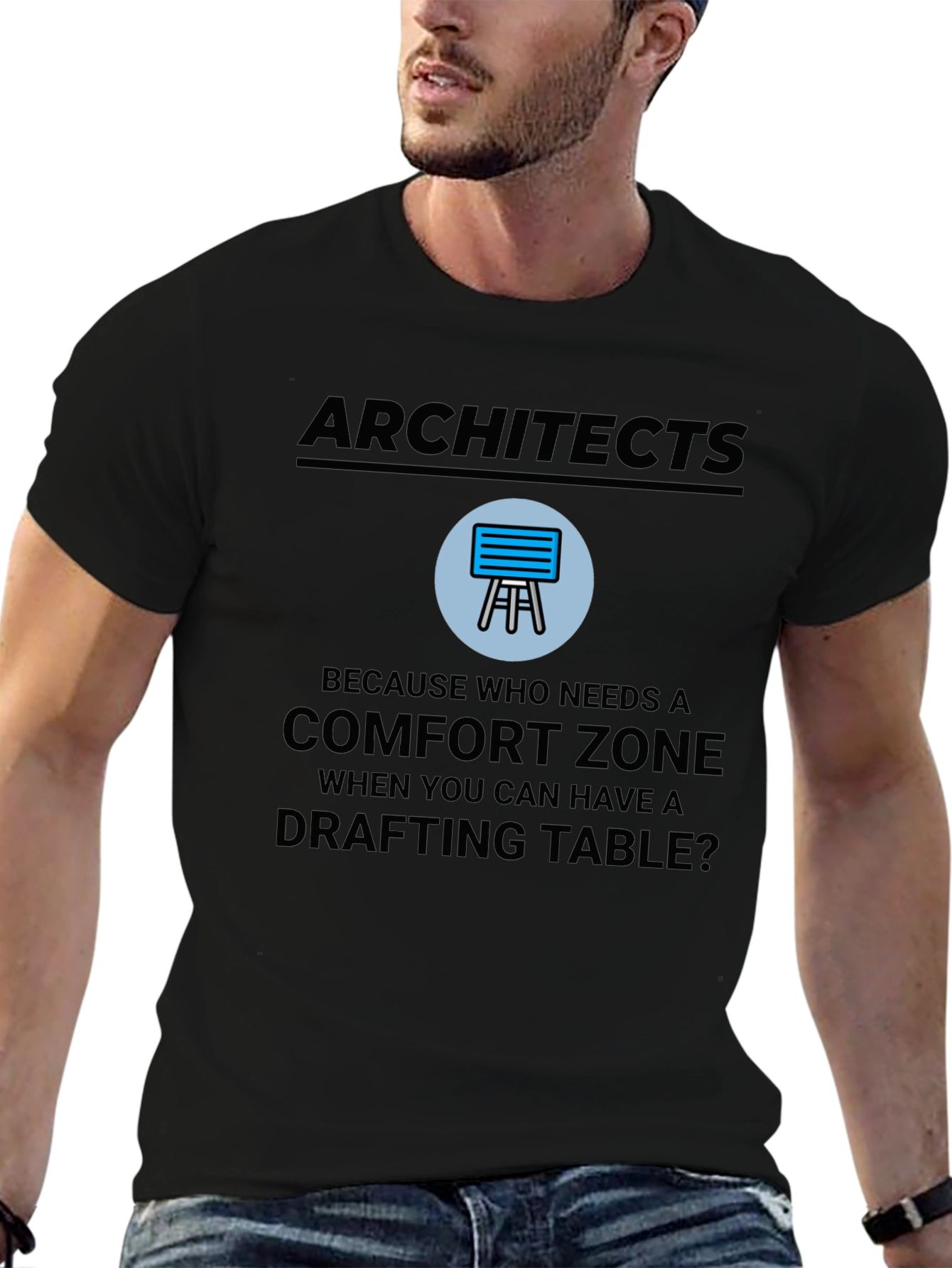 Architects Drafting Table Comfort Zone T-Shirt