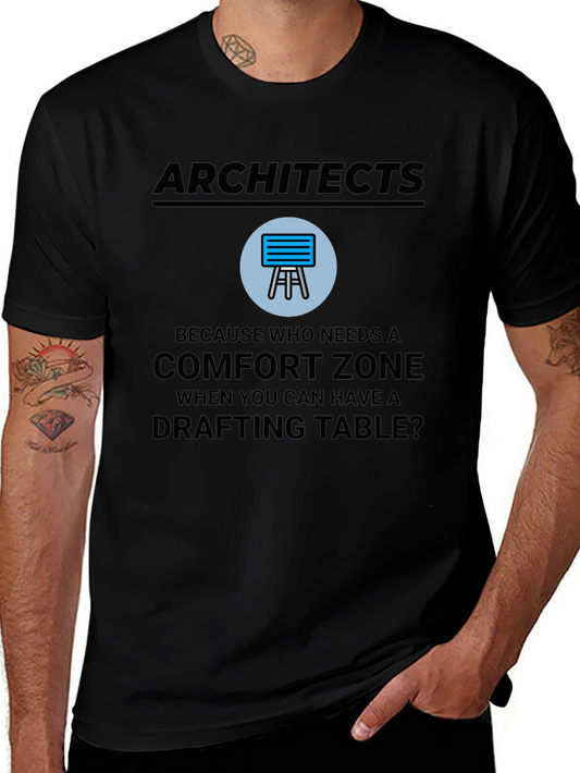 Architects Drafting Table Comfort Zone T-Shirt