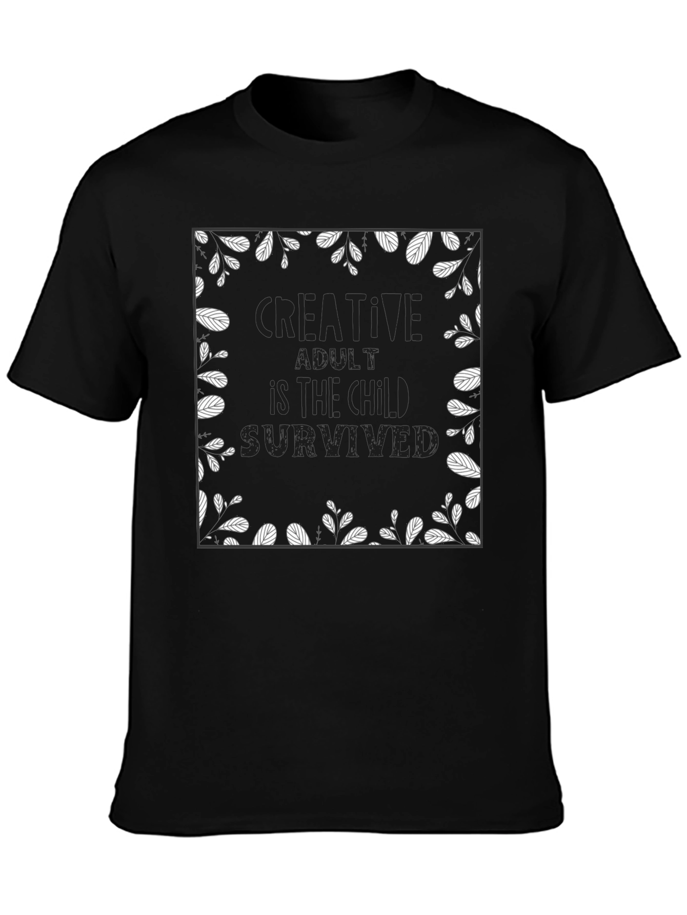 Creative Adult Black T-Shirt