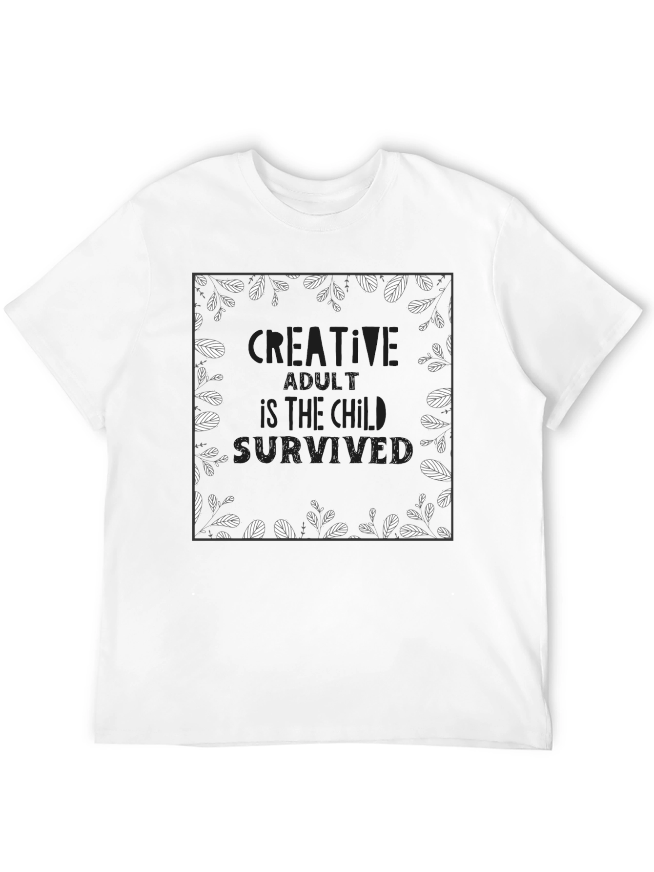 Creative Adult Black T-Shirt