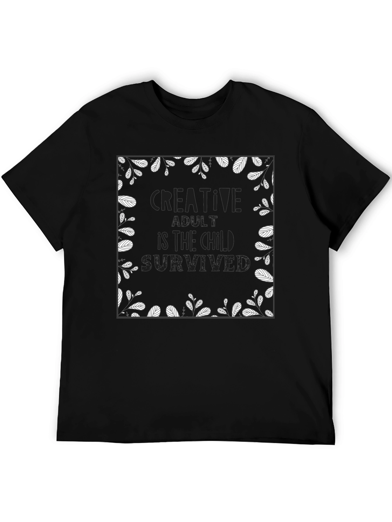 Creative Adult Black T-Shirt