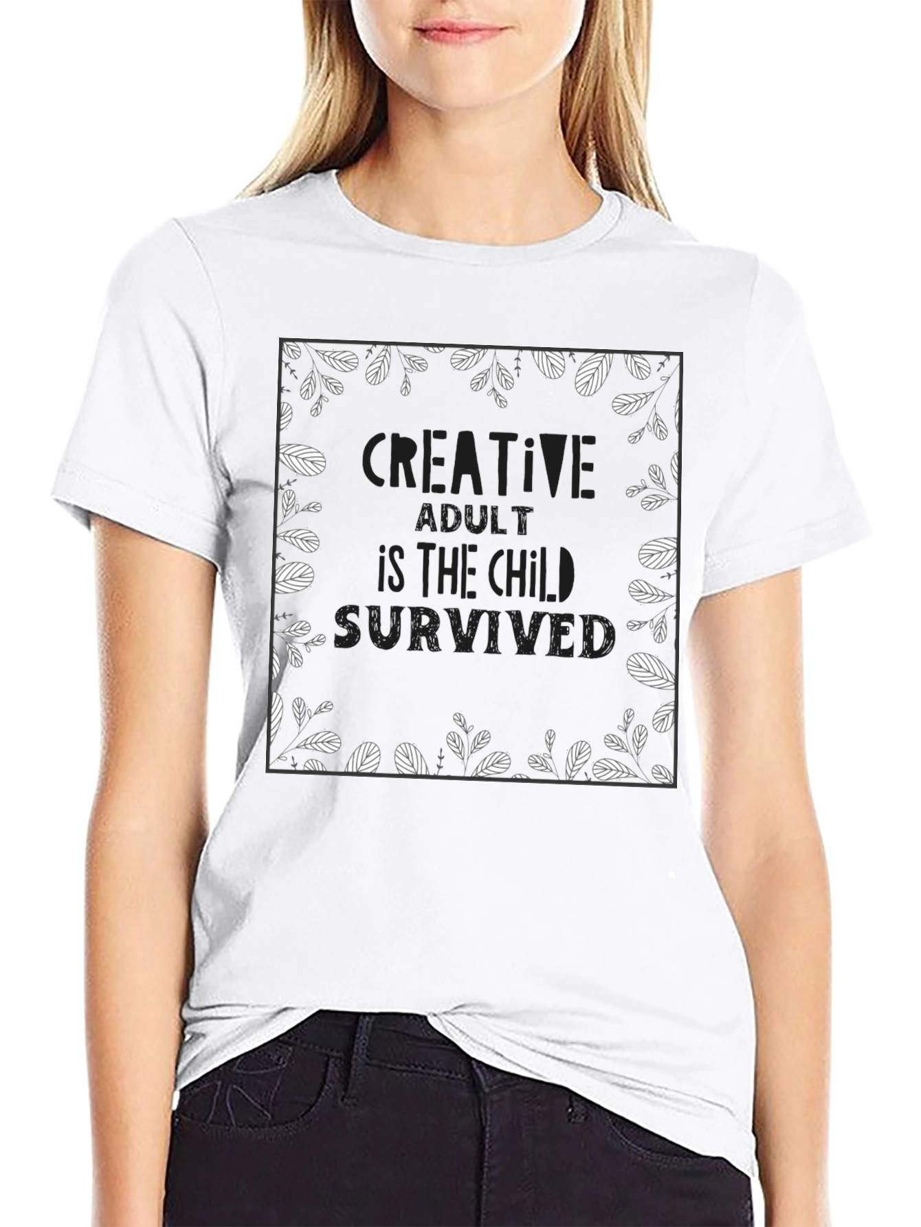 Creative Adult Black T-Shirt