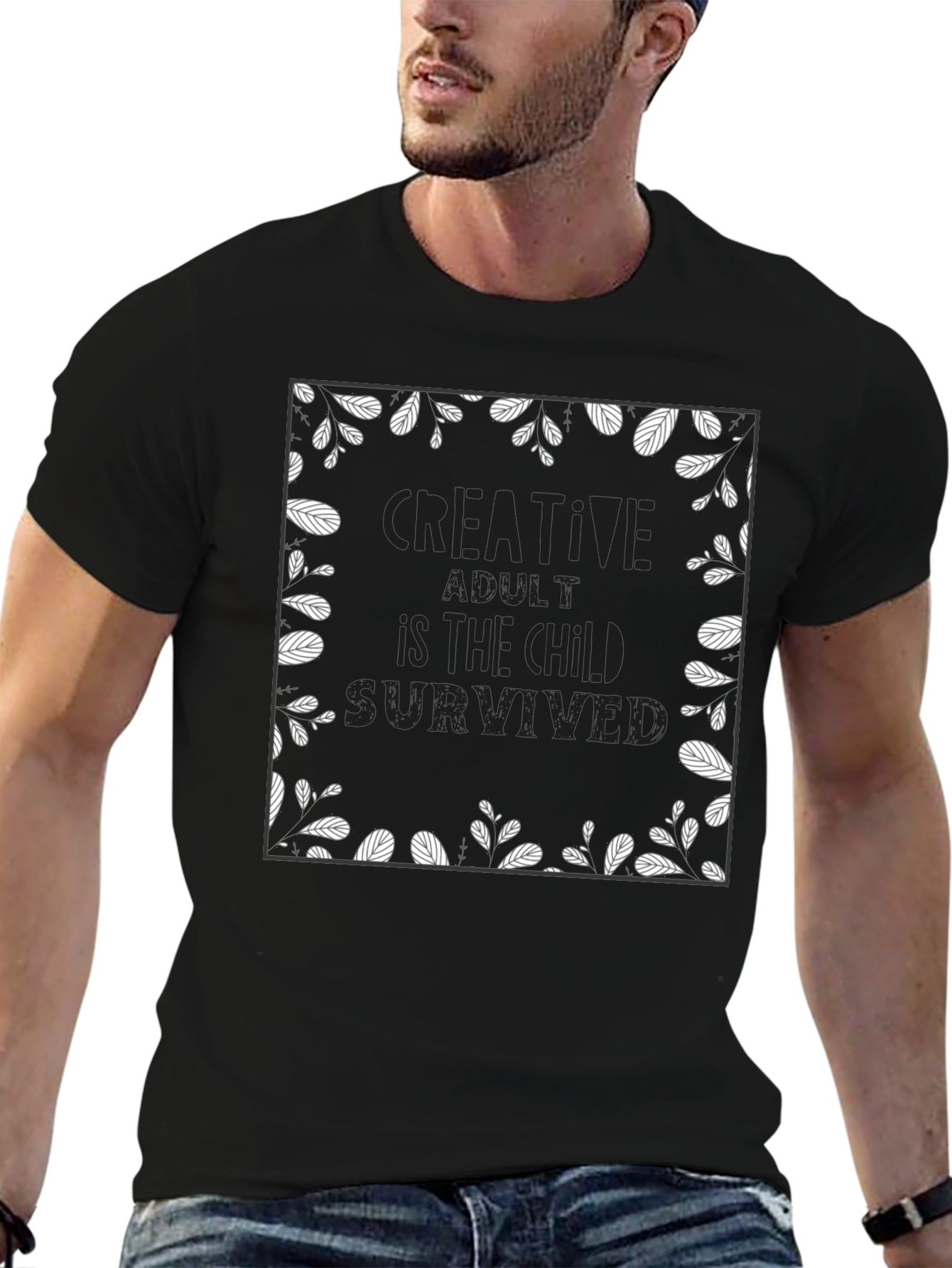 Creative Adult Black T-Shirt