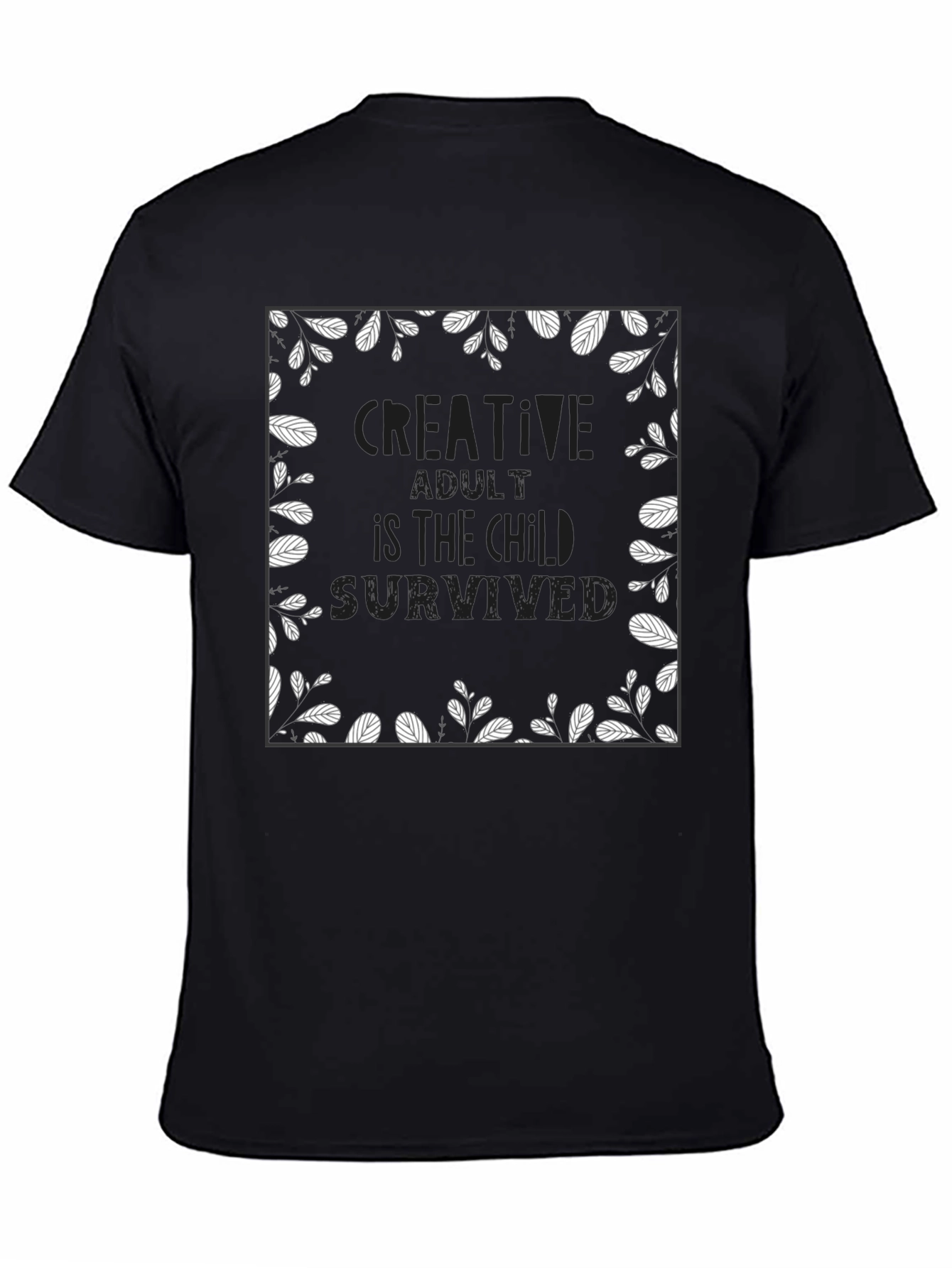 Creative Adult Black T-Shirt
