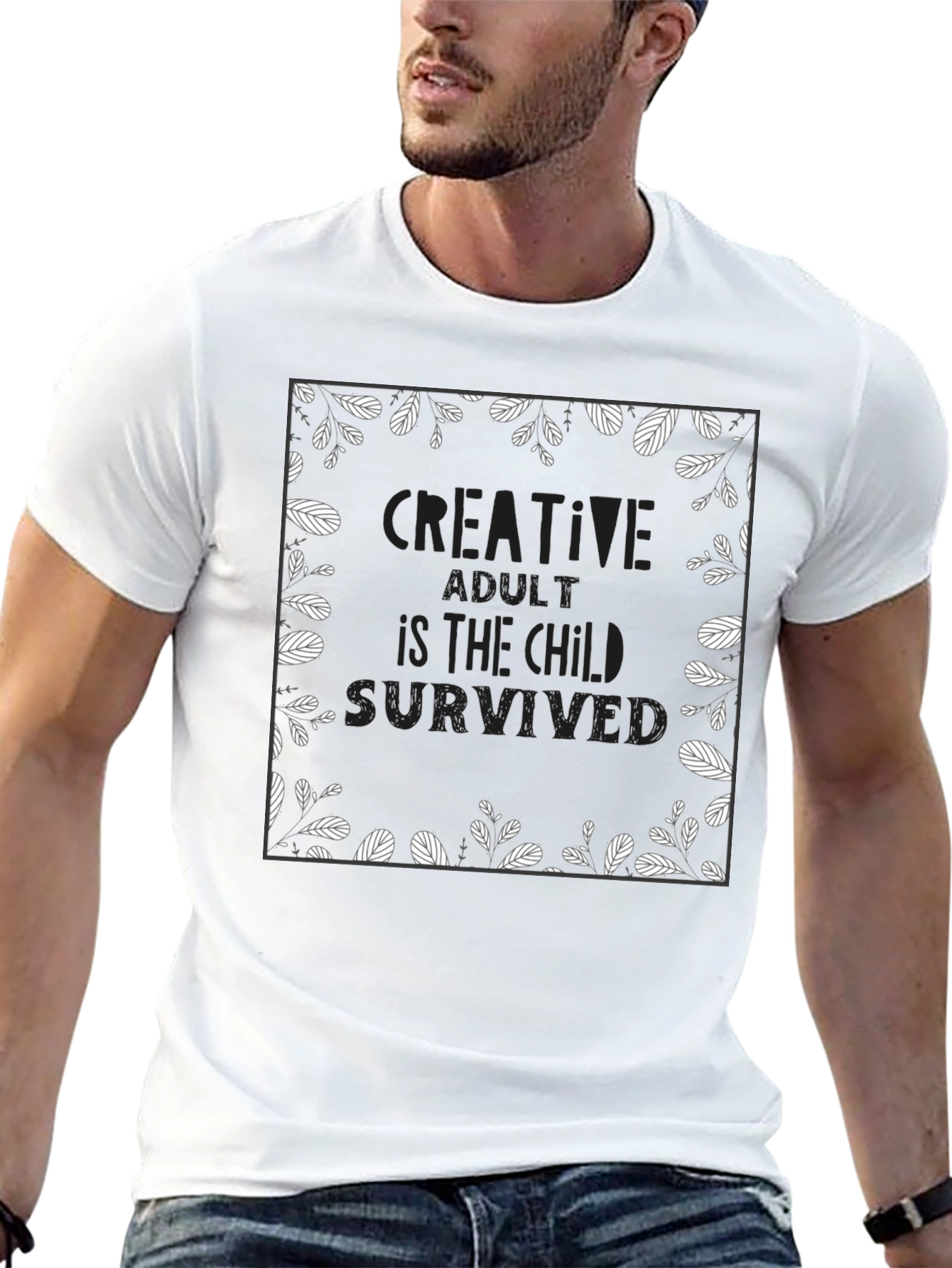 Creative Adult Black T-Shirt