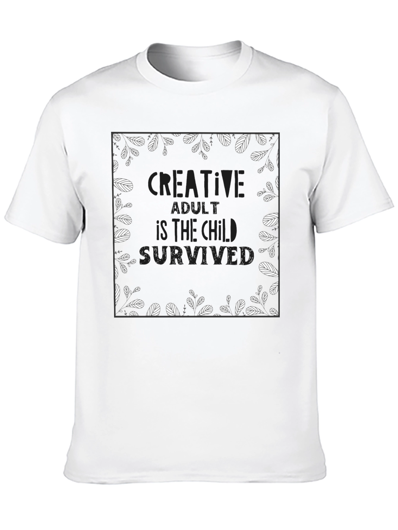 Creative Adult Black T-Shirt