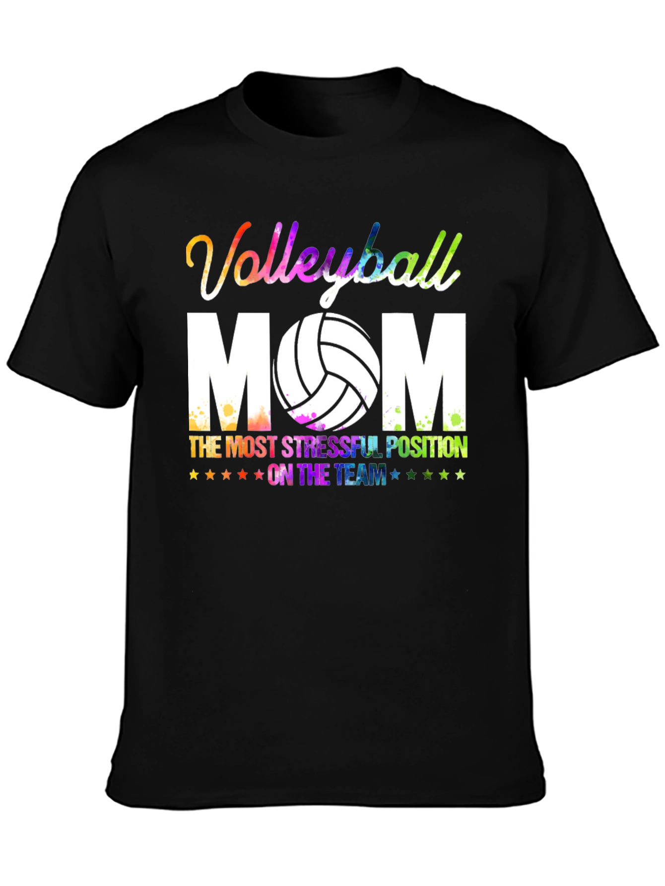 Volleyball Mom Graphic T-Shirt