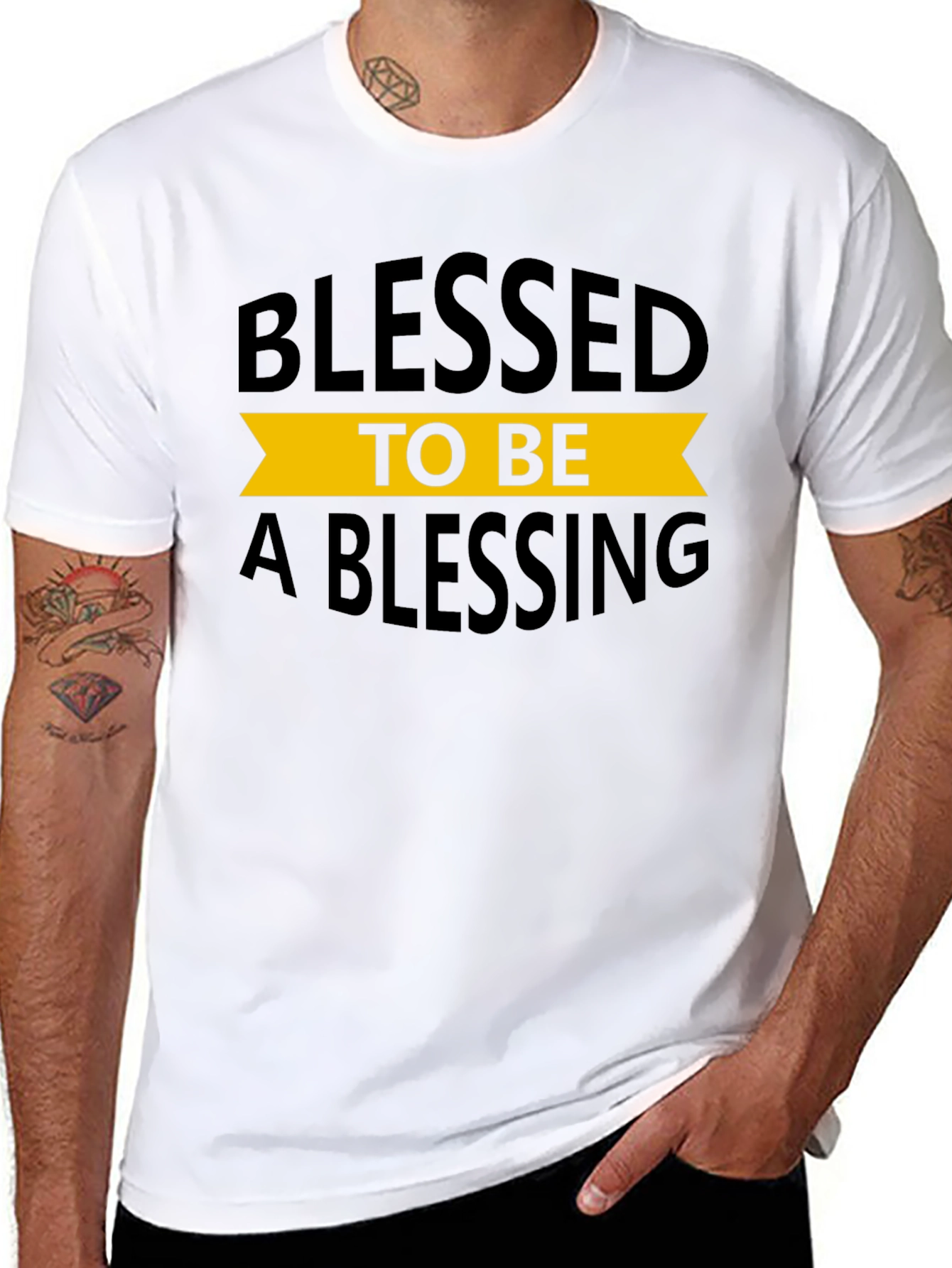 Blessed To Be A Blessing Graphic T-Shirt
