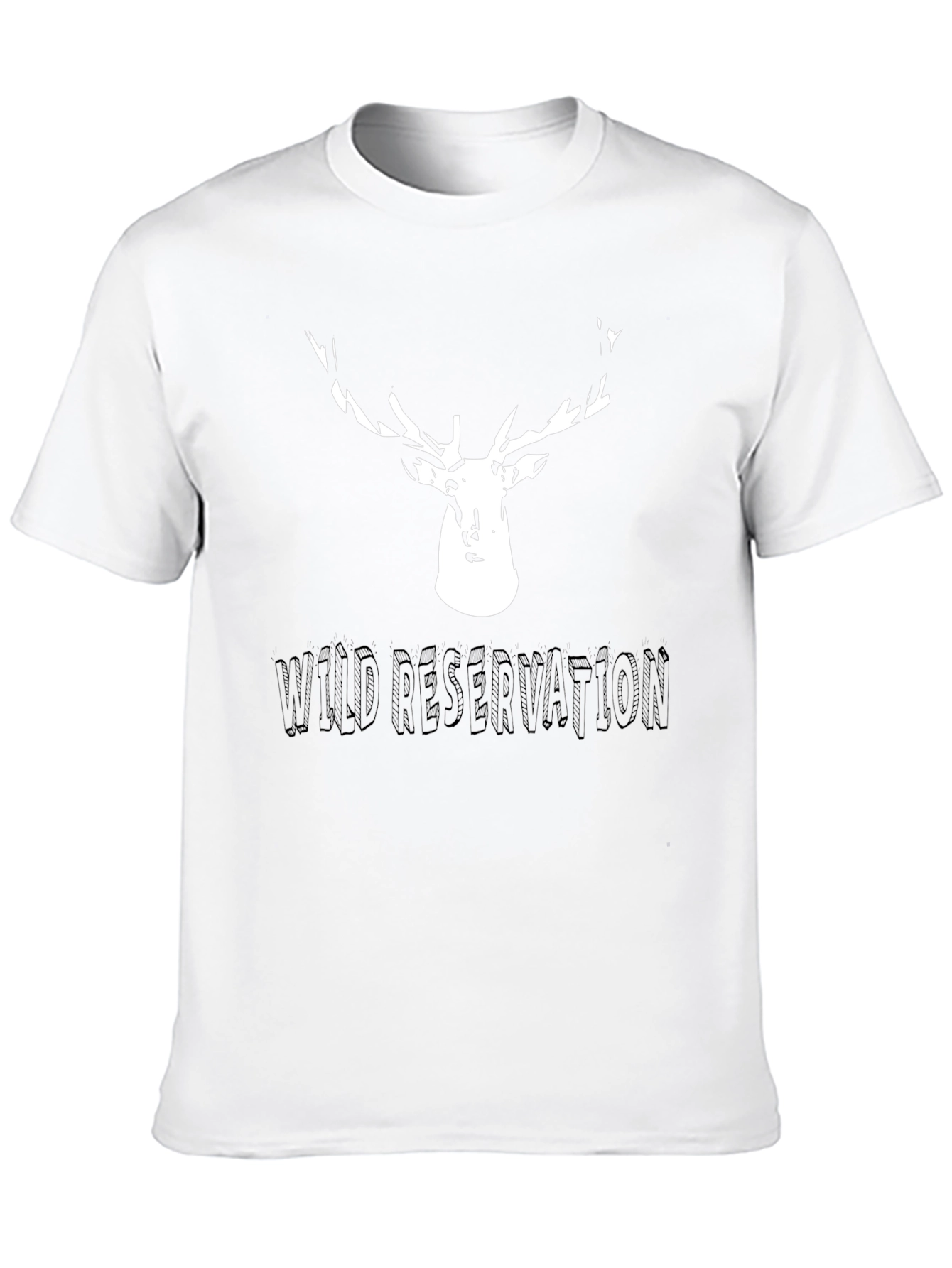 Wild Reservation Graphic Tee - Black