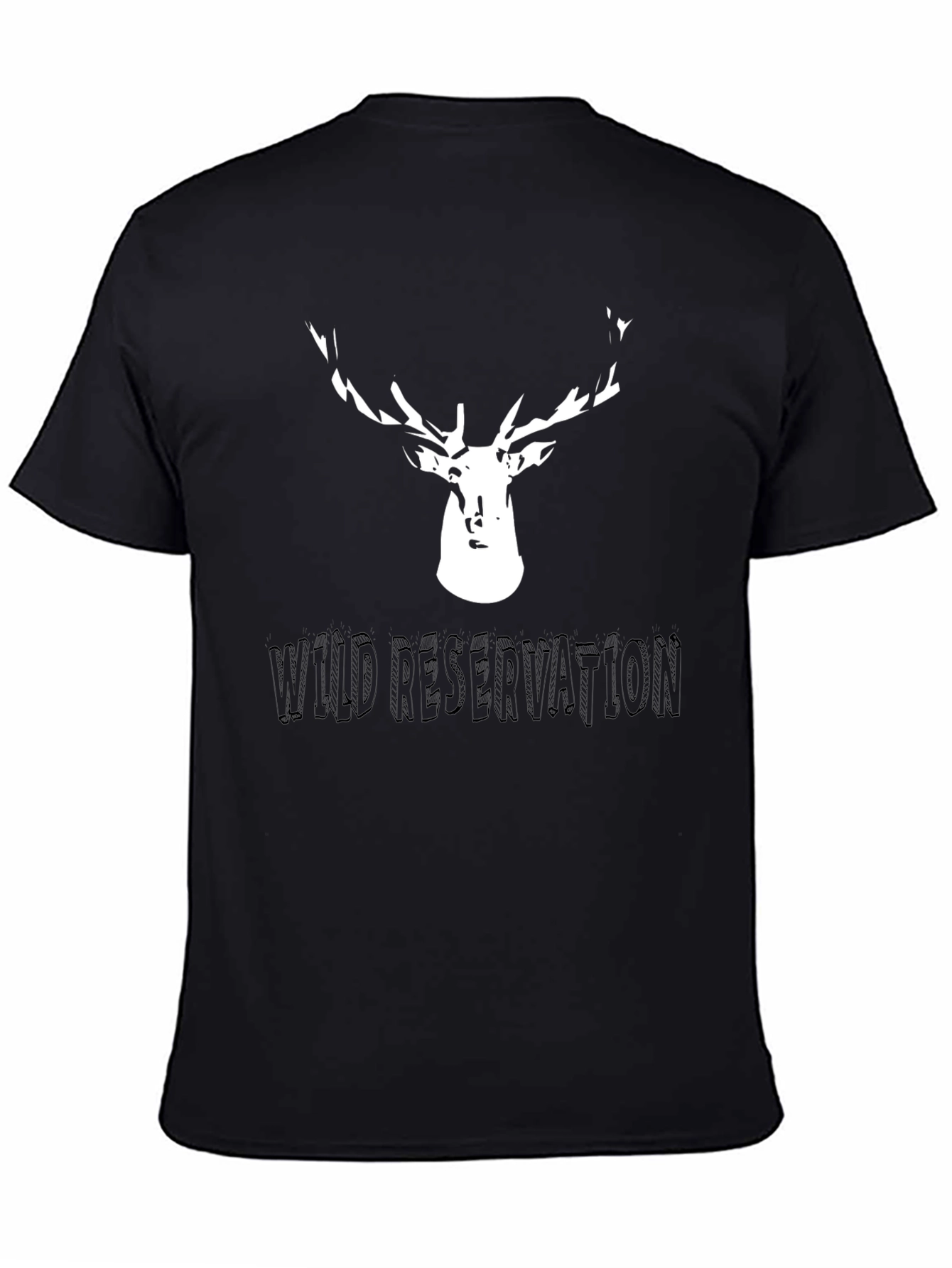 Wild Reservation Graphic Tee - Black