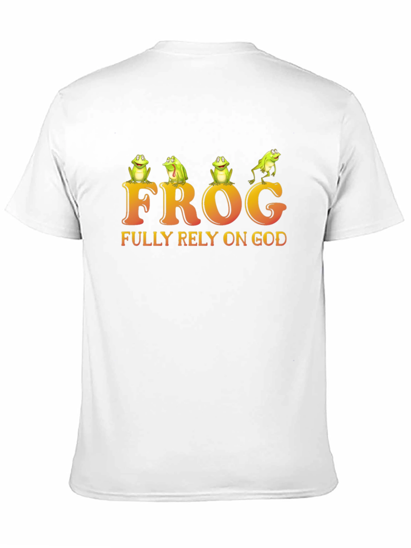 FROG Fully Rely On God Graphic T-Shirt