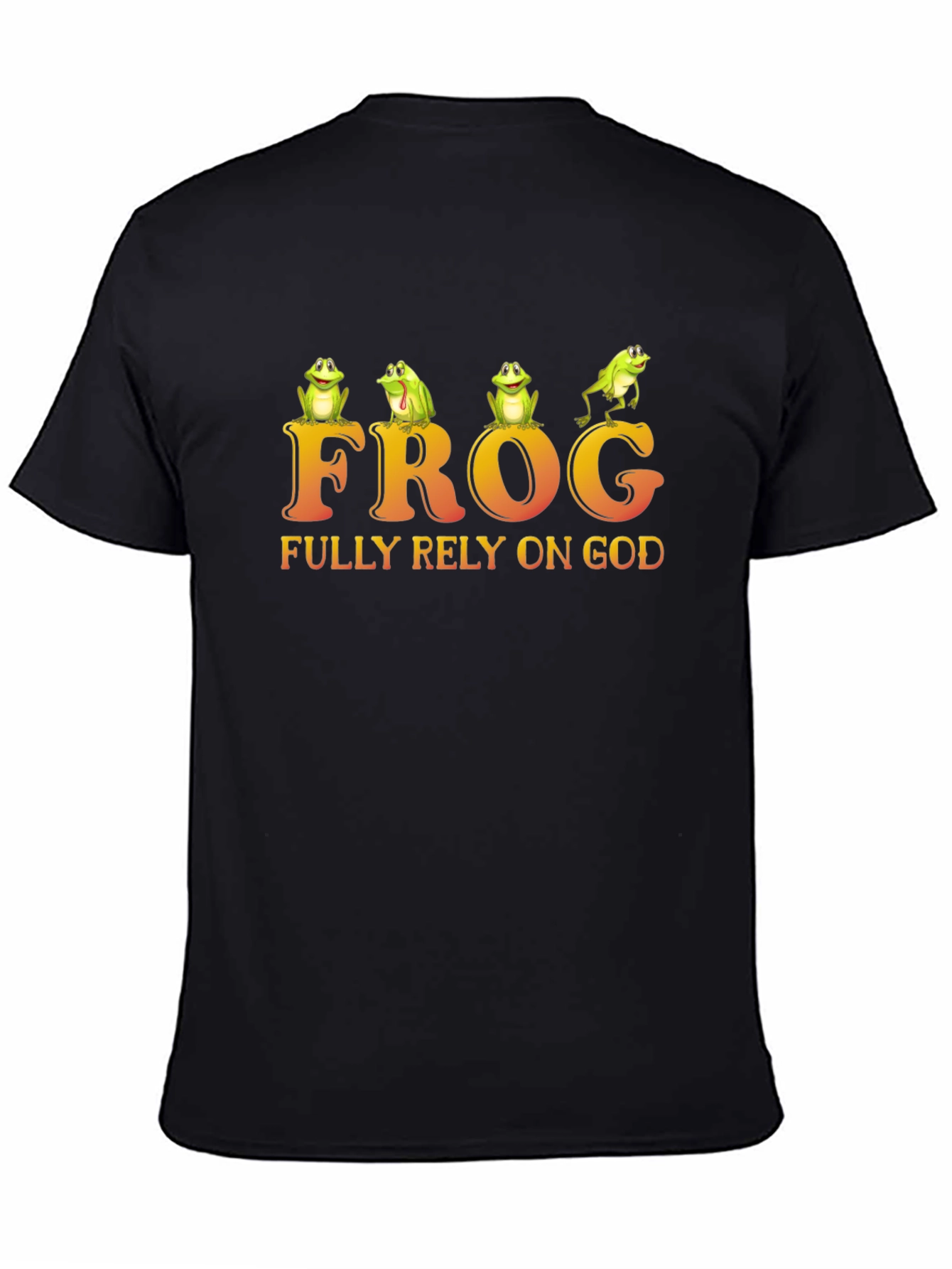 FROG Fully Rely On God Graphic T-Shirt