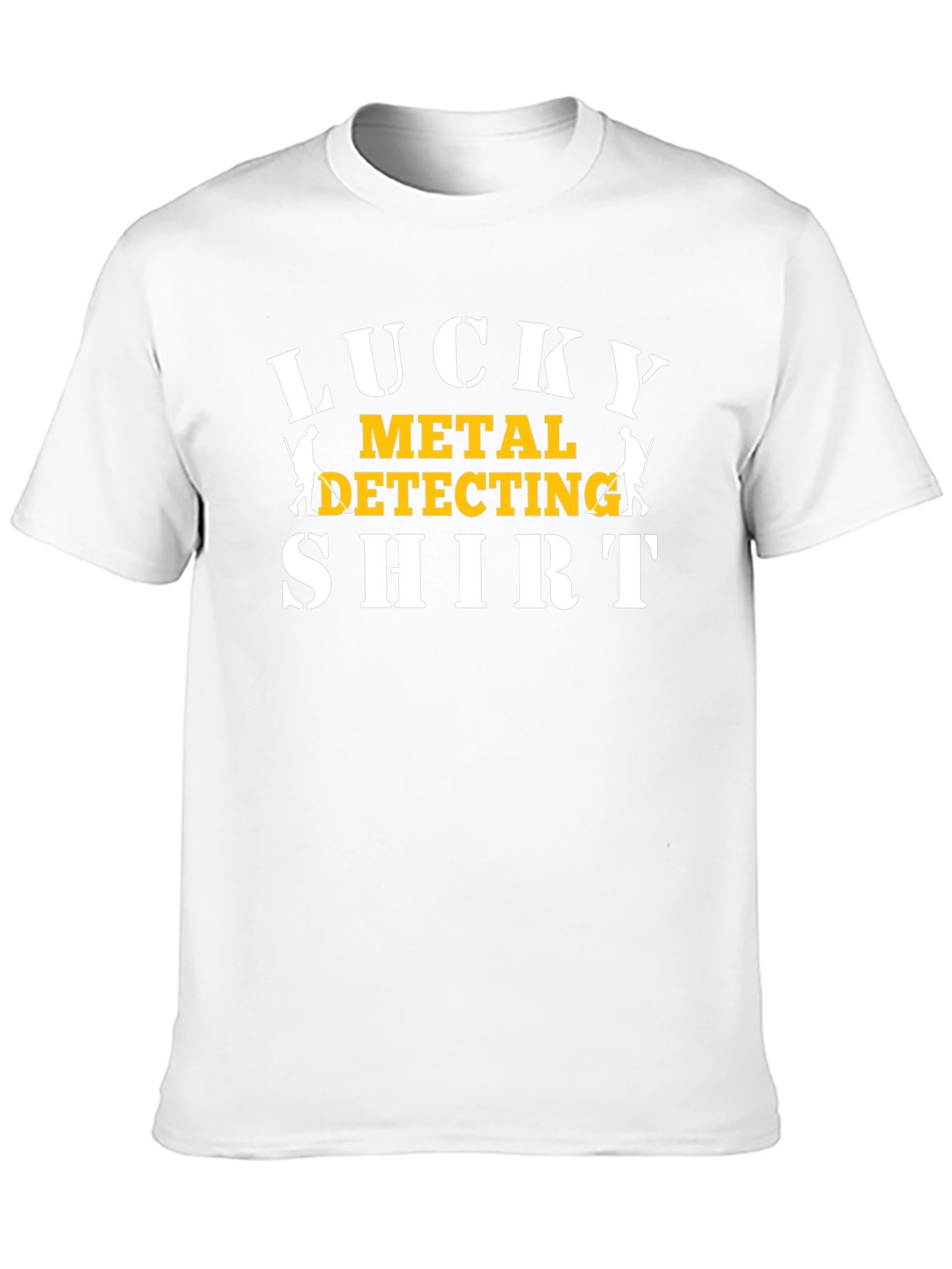 Lucky Metal Detecting Shirt Black