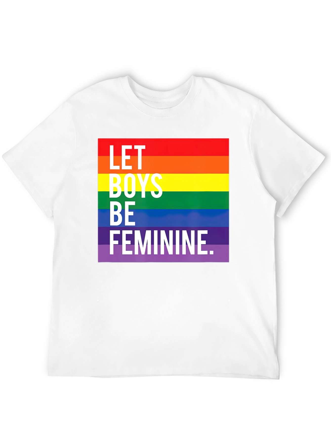 Let Boys Be Feminine Pride T-Shirt
