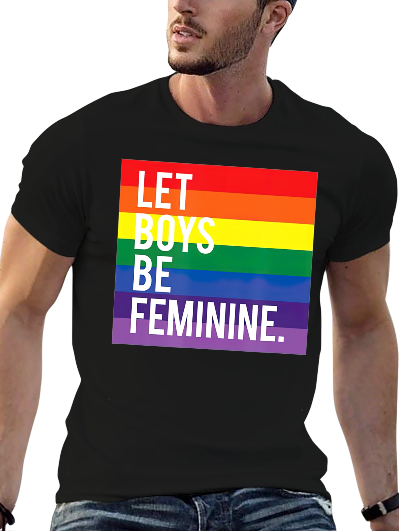 Let Boys Be Feminine Pride T-Shirt