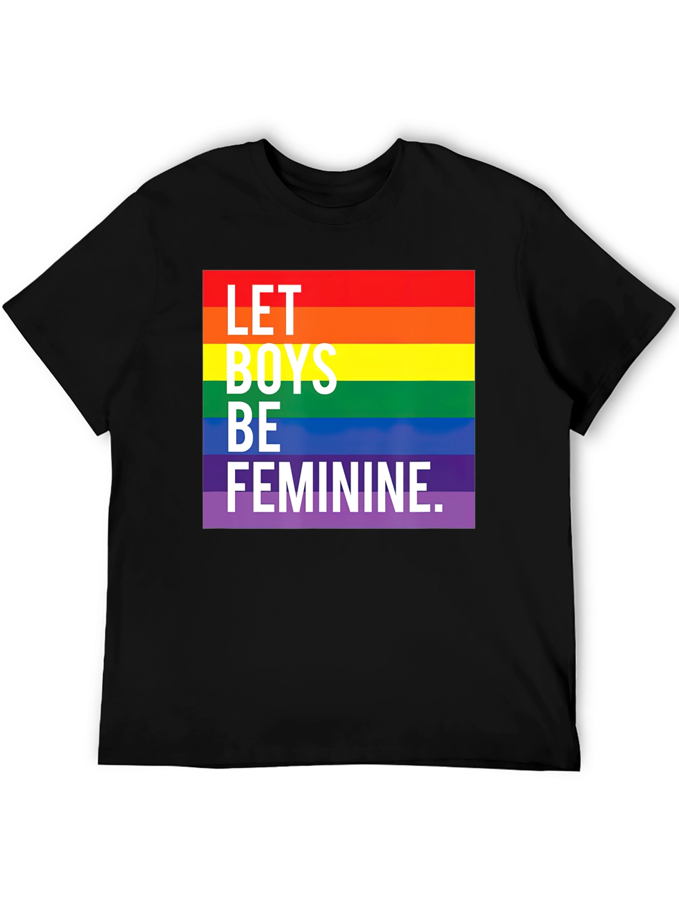 Let Boys Be Feminine Pride T-Shirt