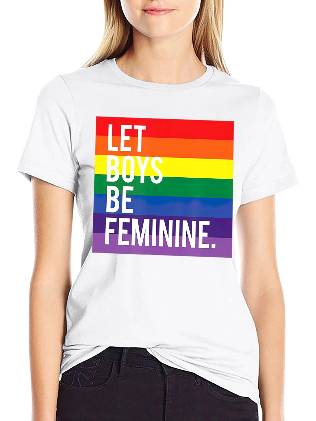 Let Boys Be Feminine Pride T-Shirt