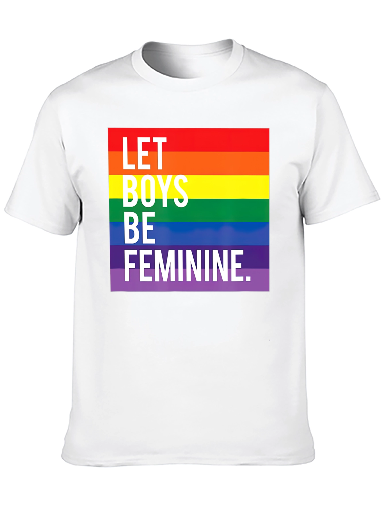 Let Boys Be Feminine Pride T-Shirt