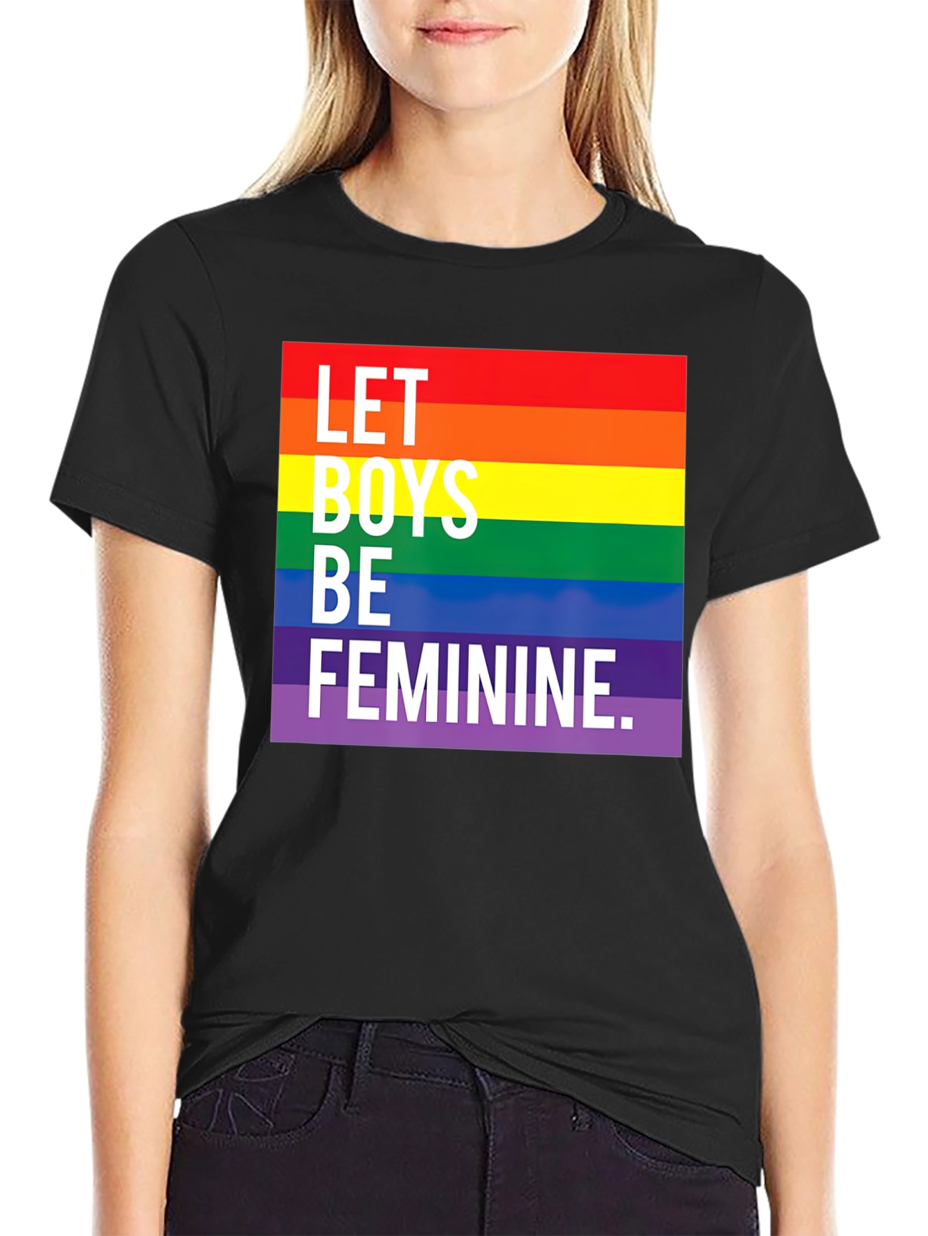 Let Boys Be Feminine Pride T-Shirt