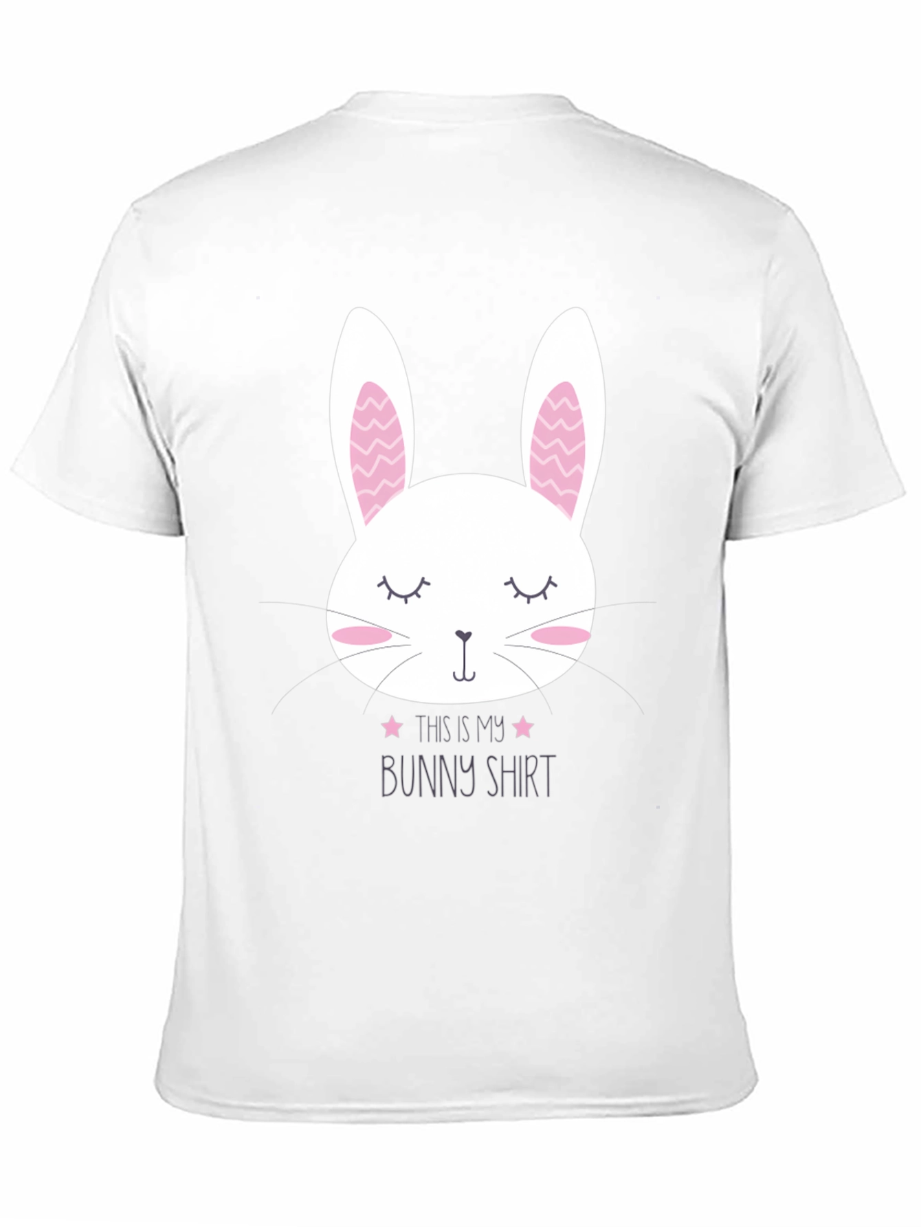 Cute Bunny Shirt - Easter Apparel for Men