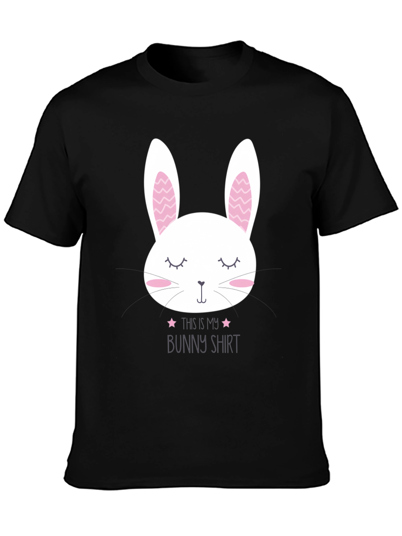 Cute Bunny Shirt - Easter Apparel for Men