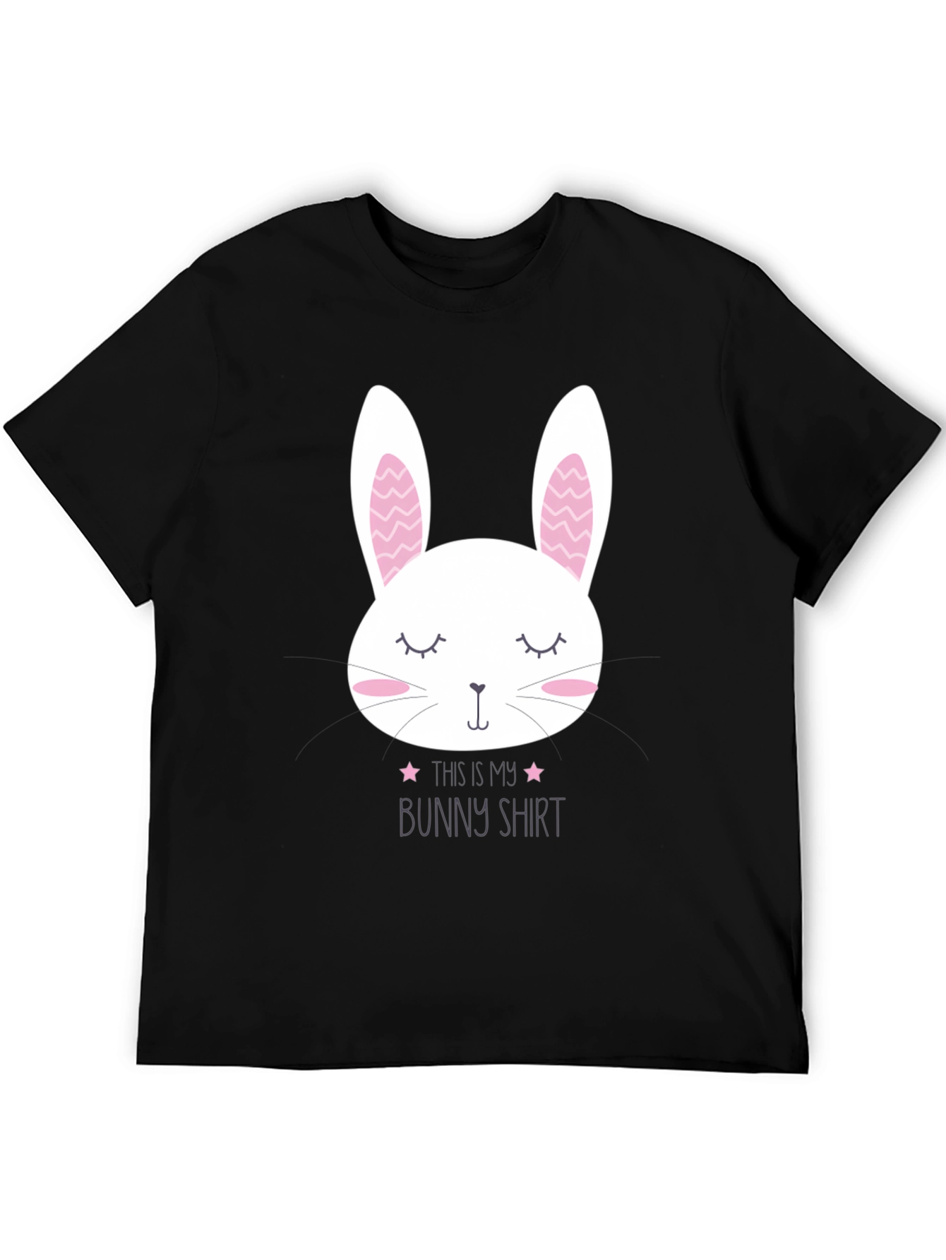 Cute Bunny Shirt - Easter Apparel for Men